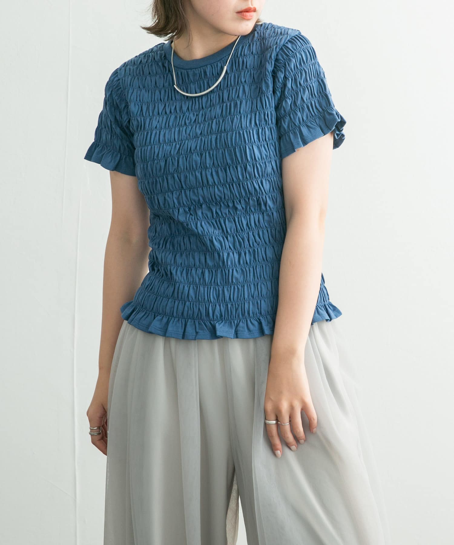 身長：160cm サイズ：one