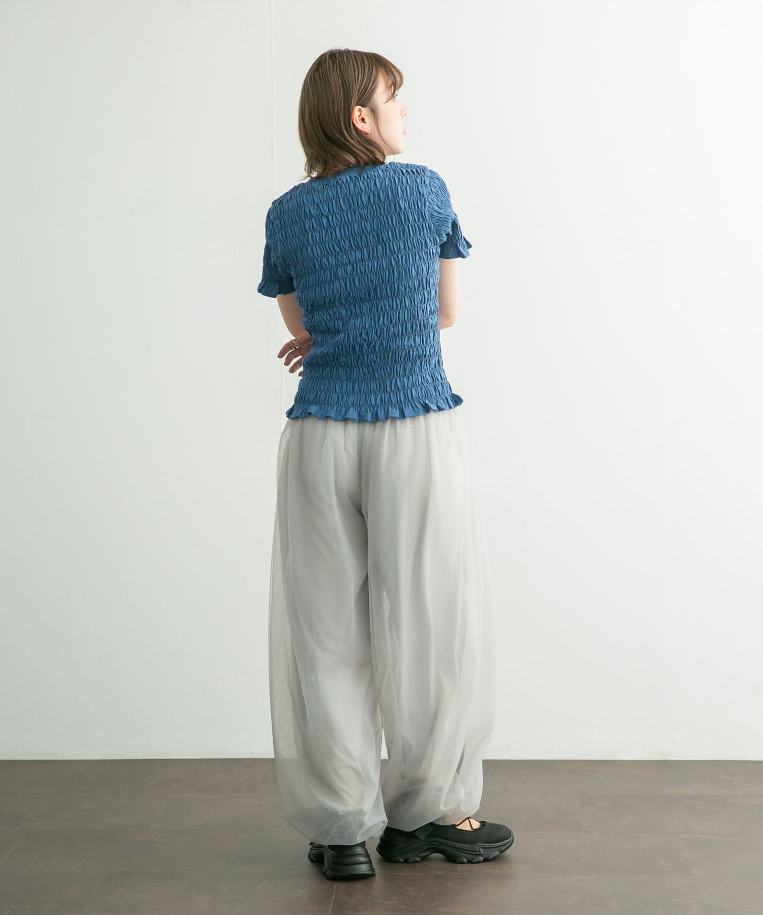 身長：160cm サイズ：one