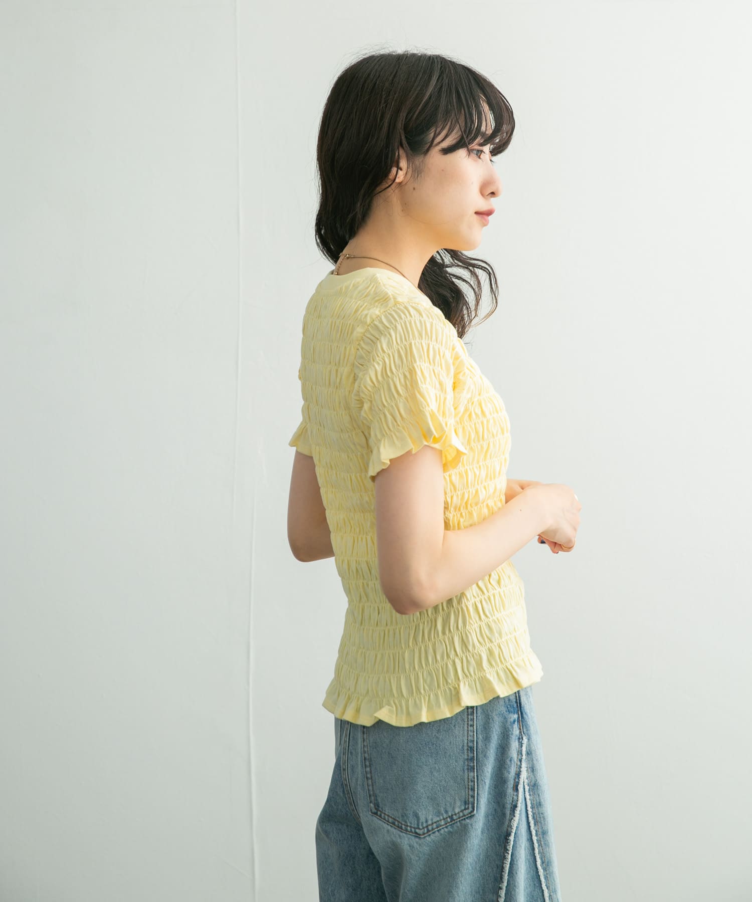 身長：160cm サイズ：one