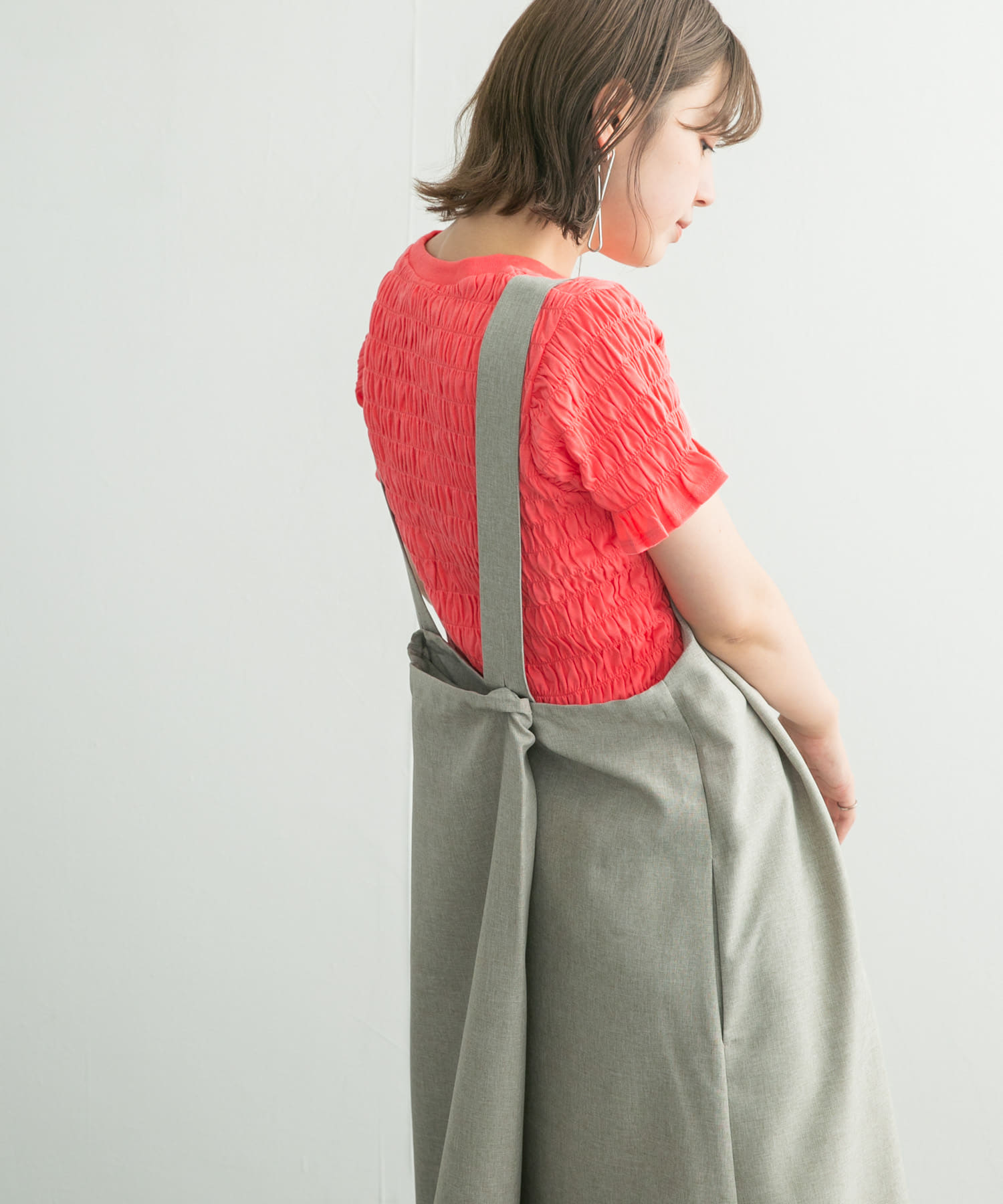 身長：160cm サイズ：one