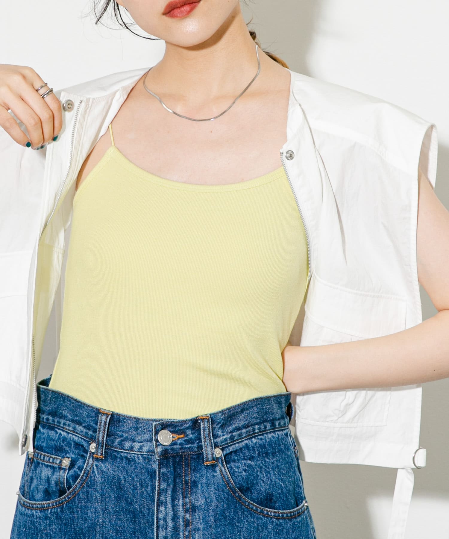 身長：160cm サイズ：one