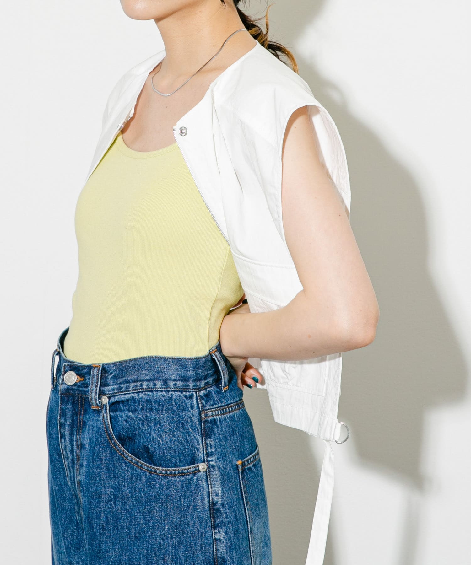 身長：160cm サイズ：one