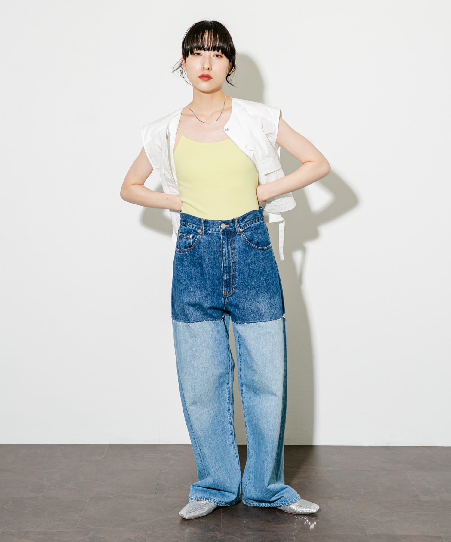 身長：160cm サイズ：one