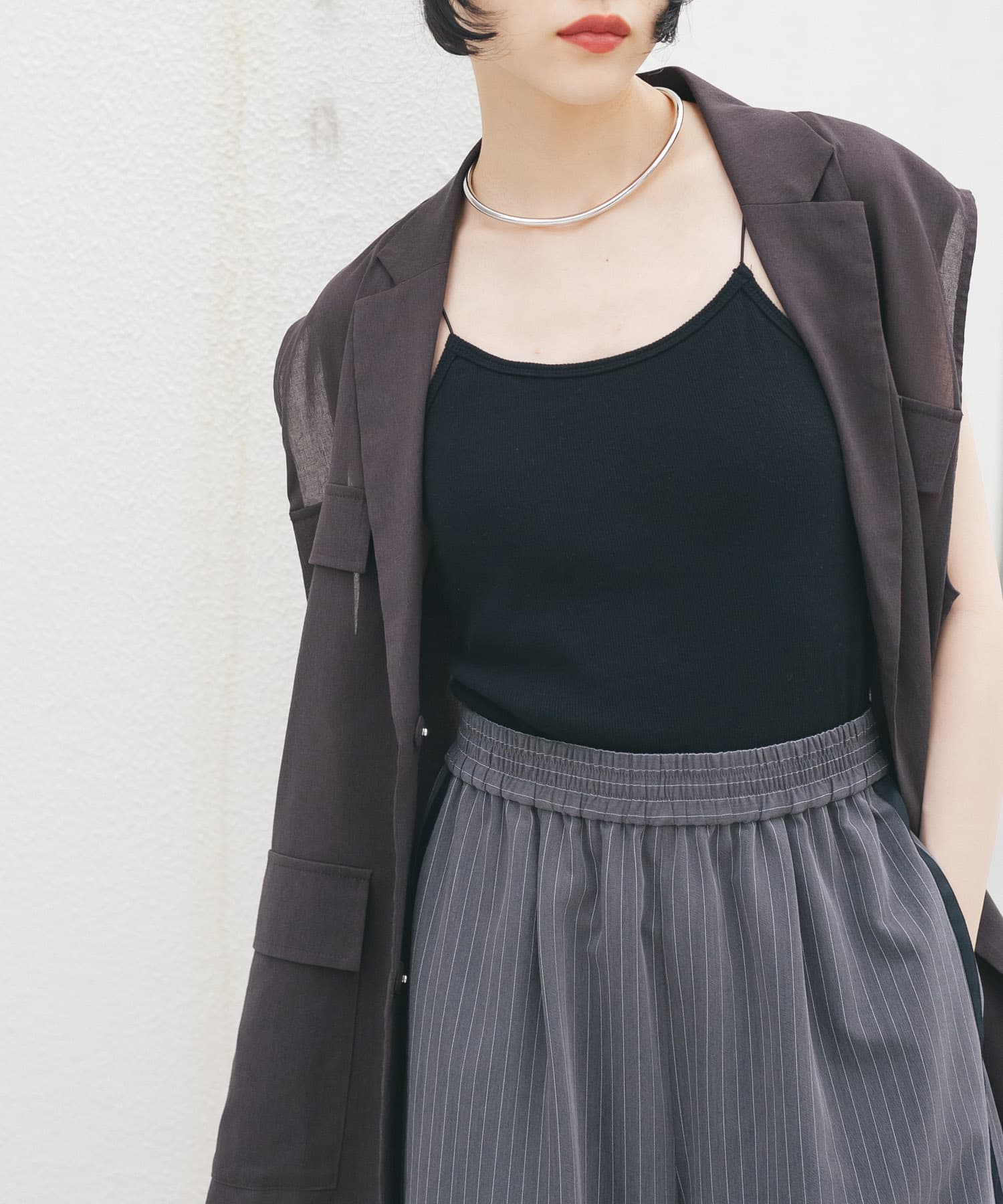 身長：160cm サイズ：one