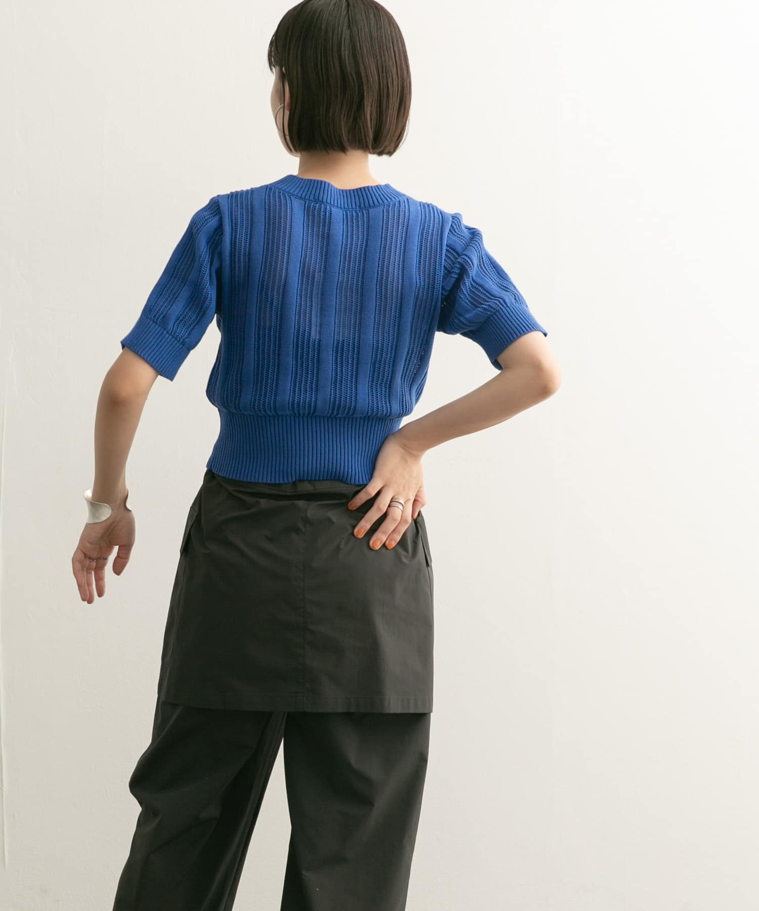 身長：160cm サイズ：one