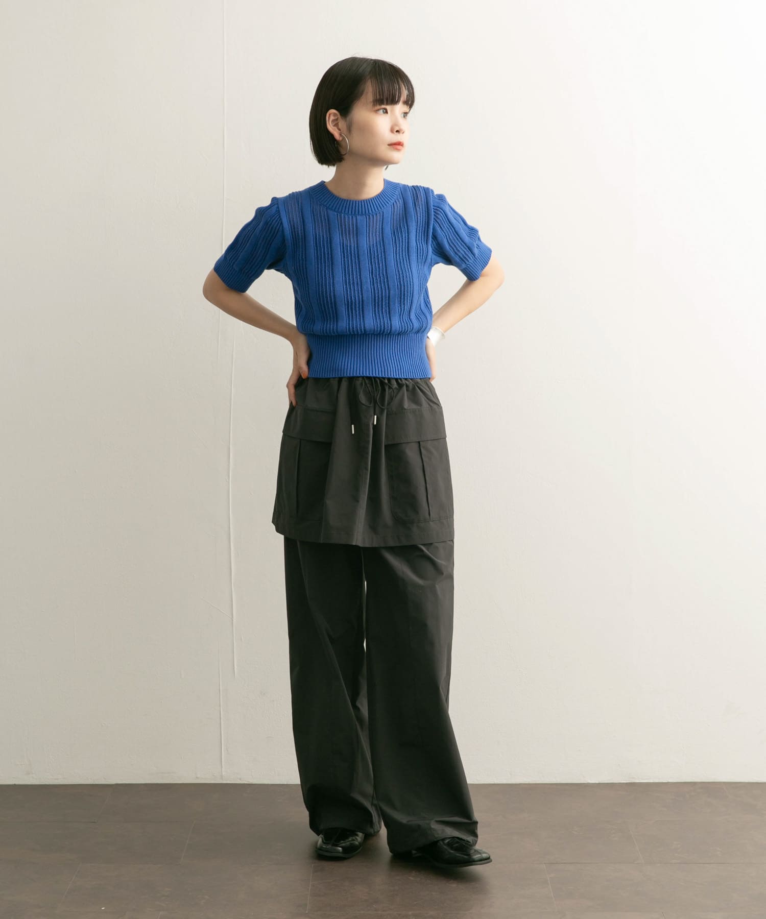身長：160cm サイズ：one