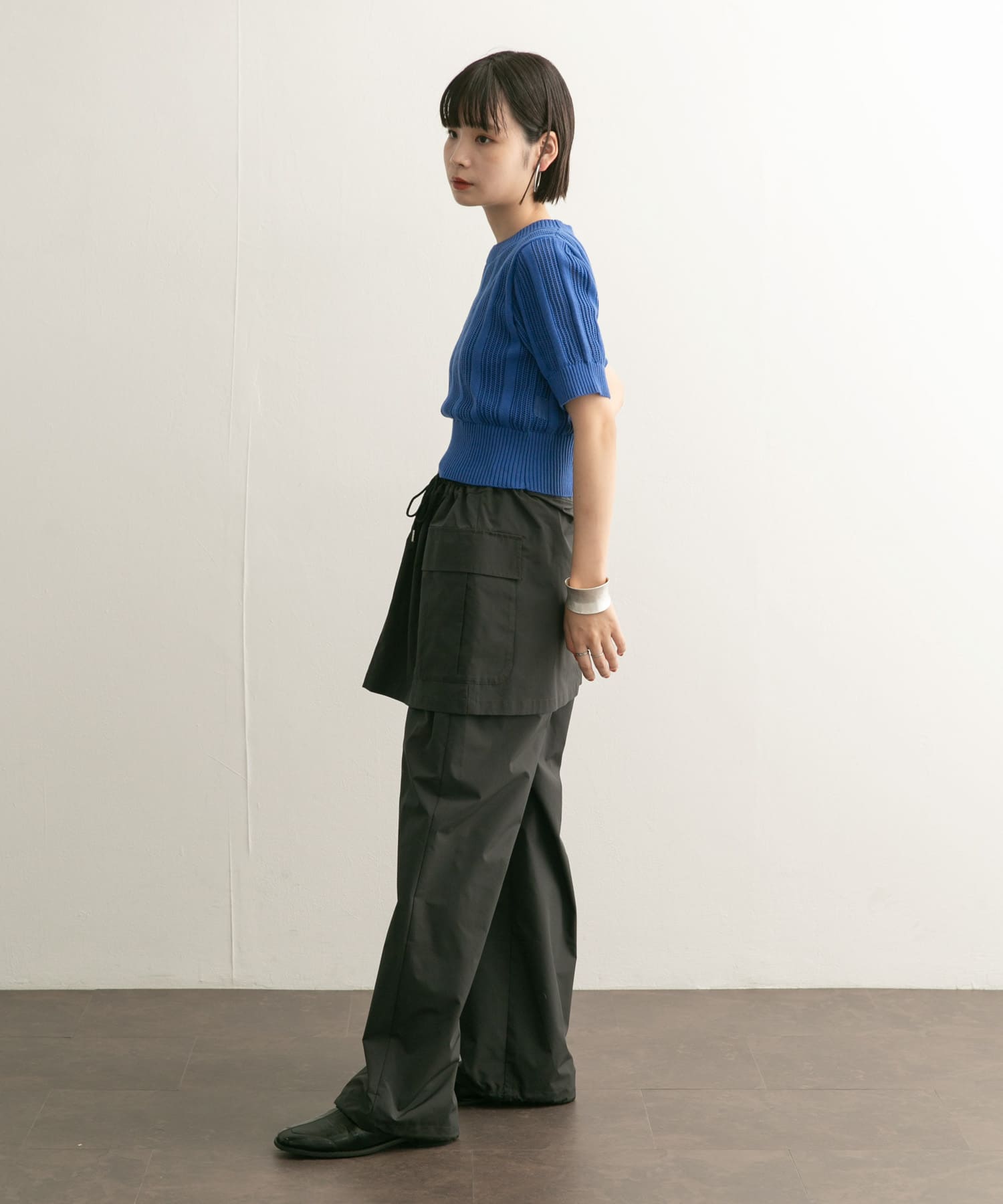 身長：160cm サイズ：one