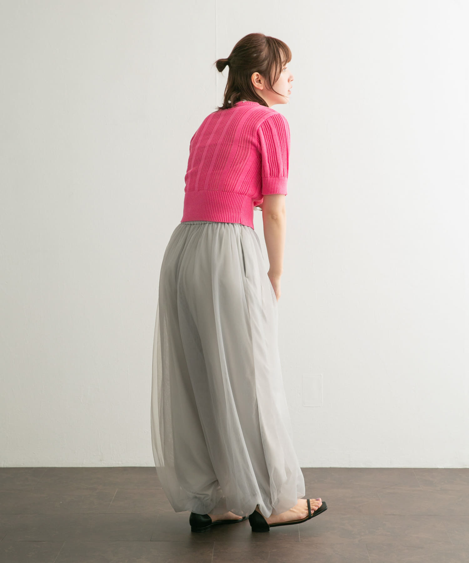 身長：160cm サイズ：one