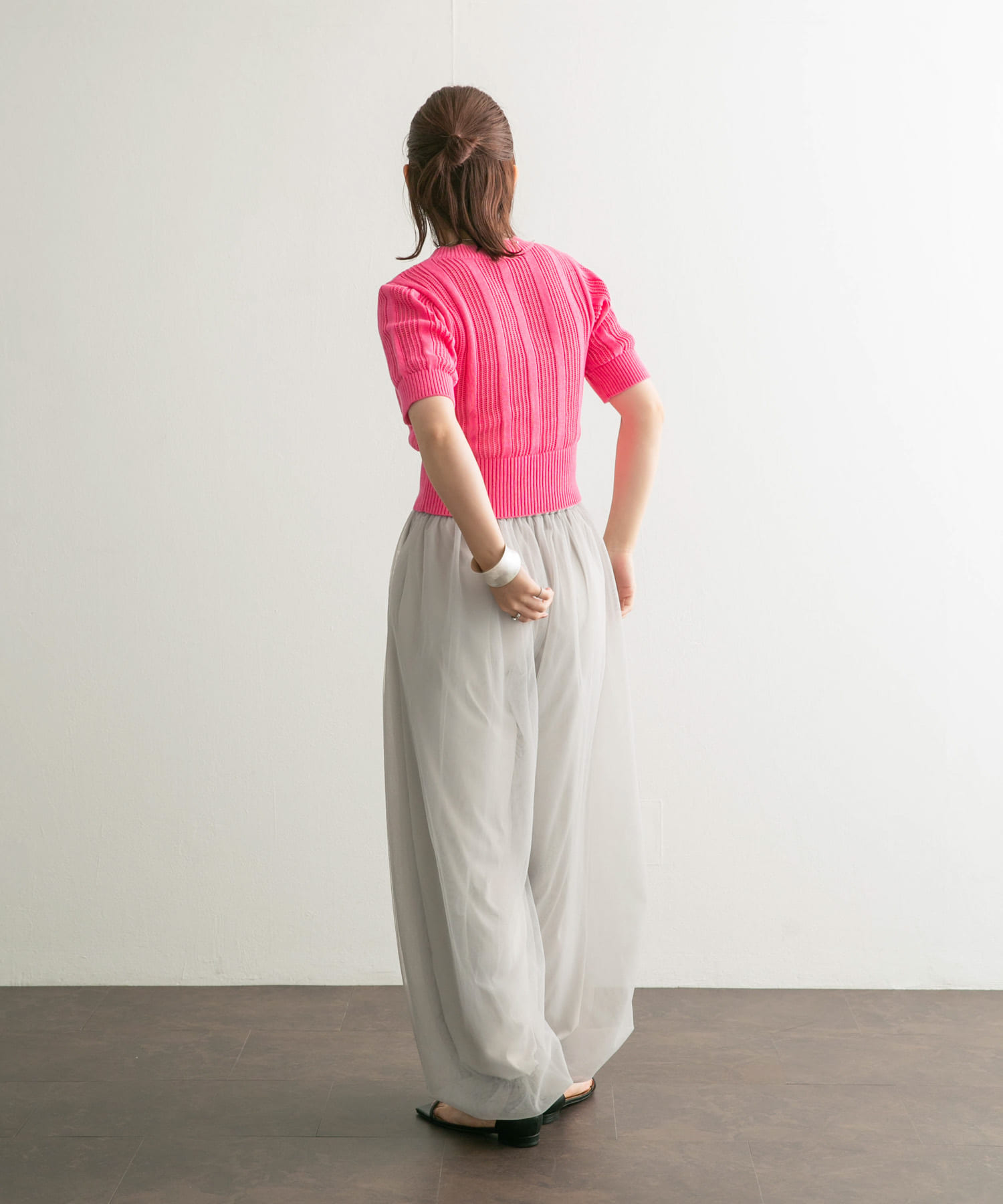 身長：160cm サイズ：one