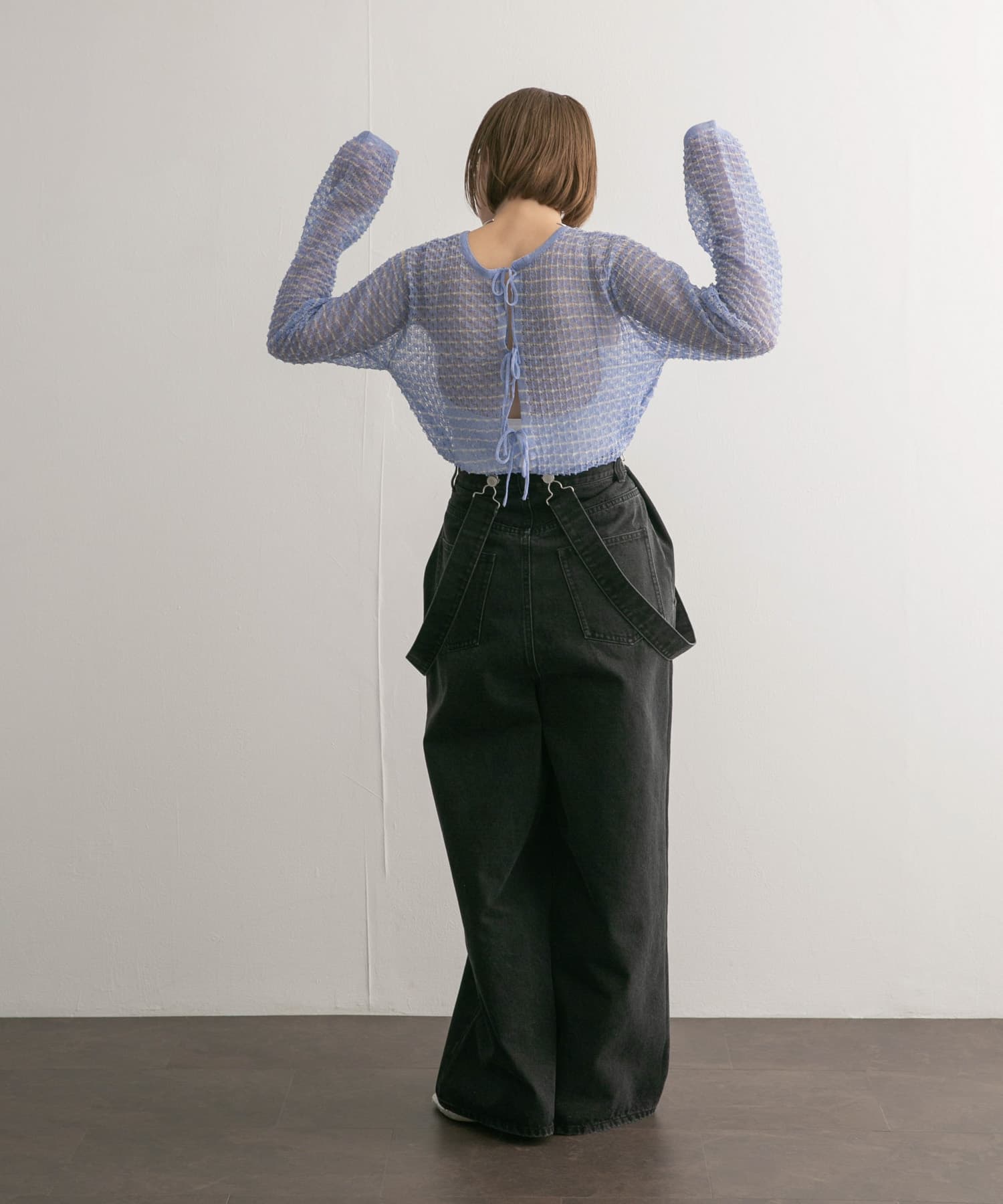 身長：160cm サイズ：one