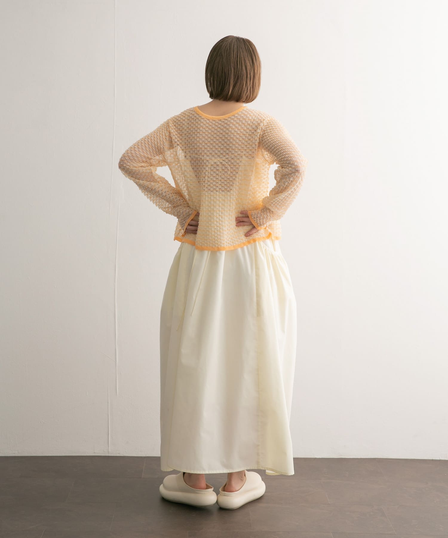身長：160cm サイズ：one