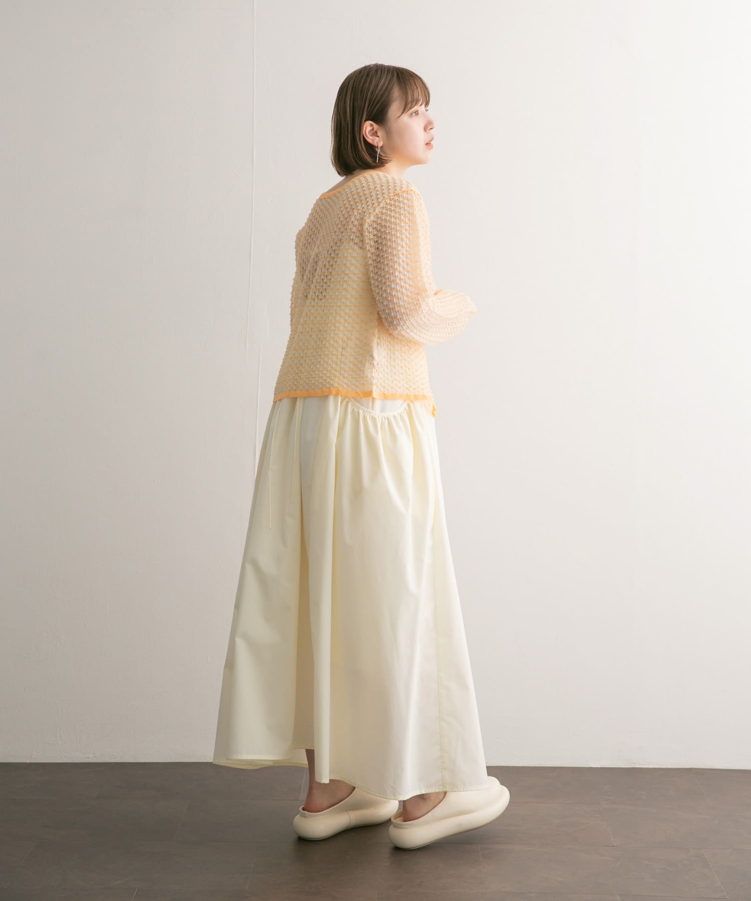 身長：160cm サイズ：one