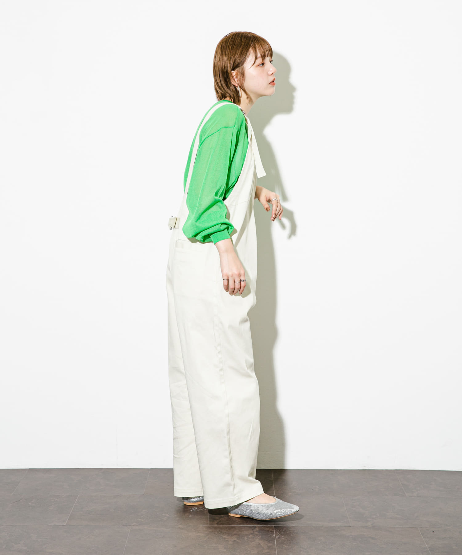 身長：160cm サイズ：one