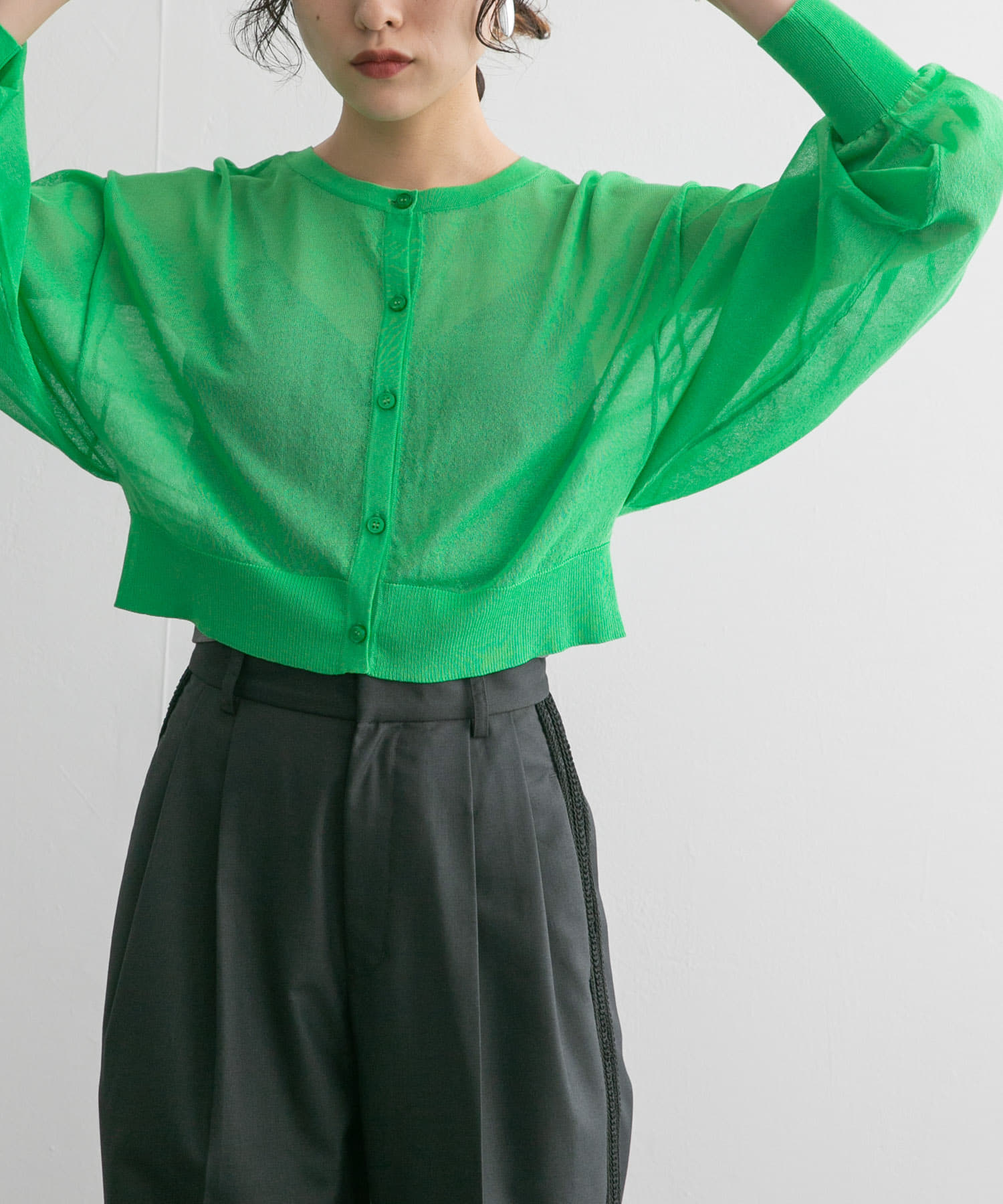 身長：160cm サイズ：one