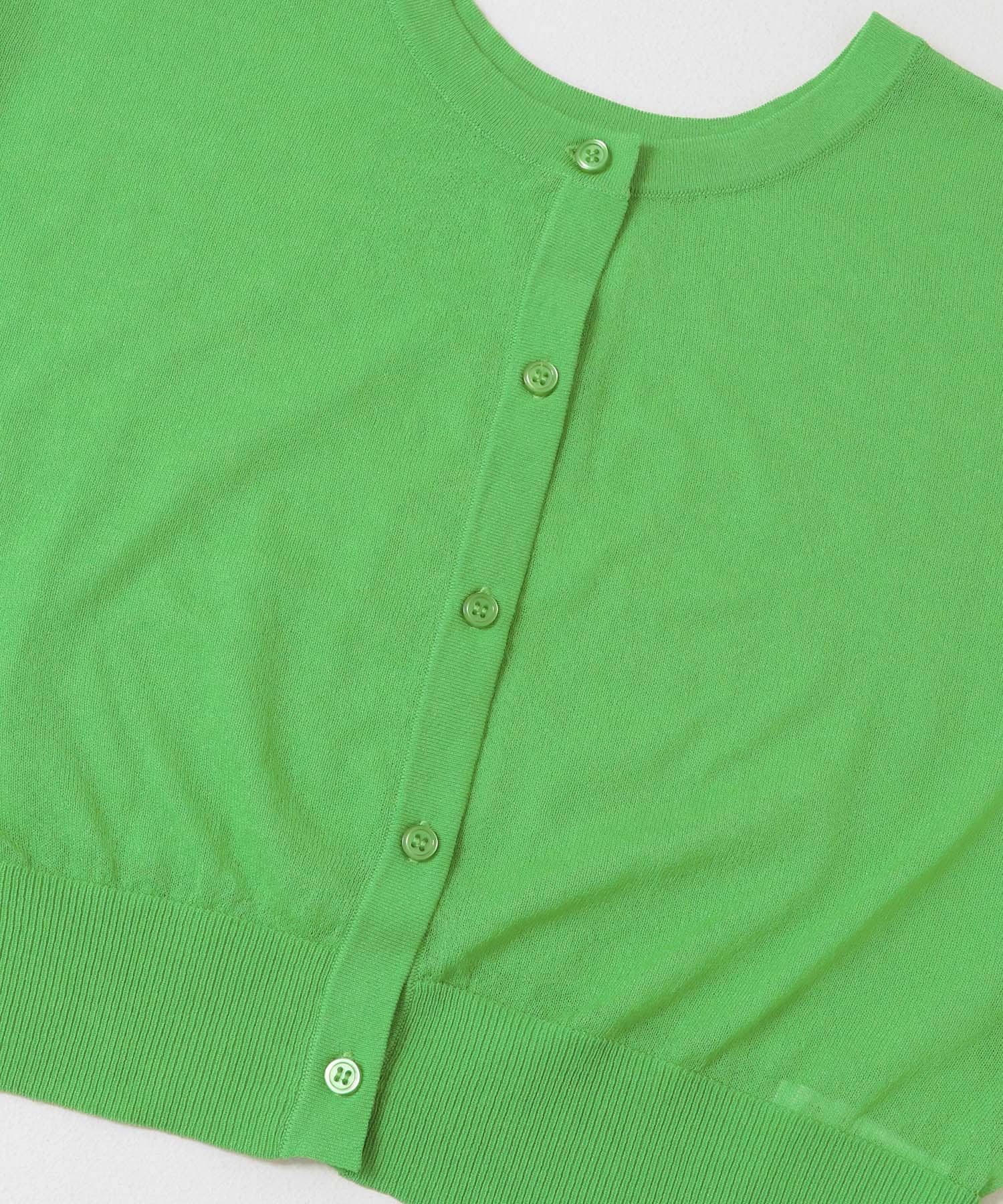 2WAYドルマンシアーニット GREEN one