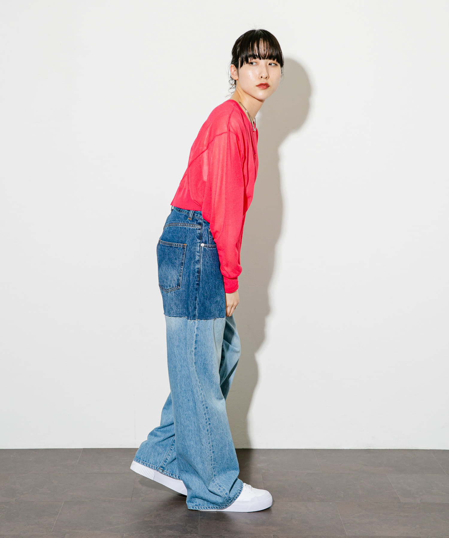 身長：160cm サイズ：one