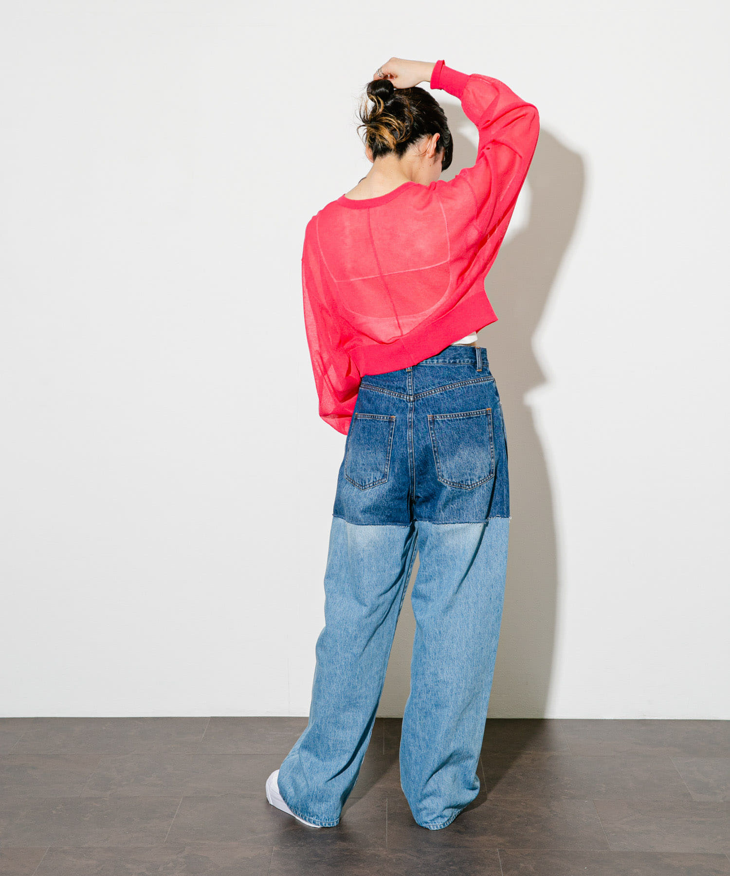 身長：160cm サイズ：one