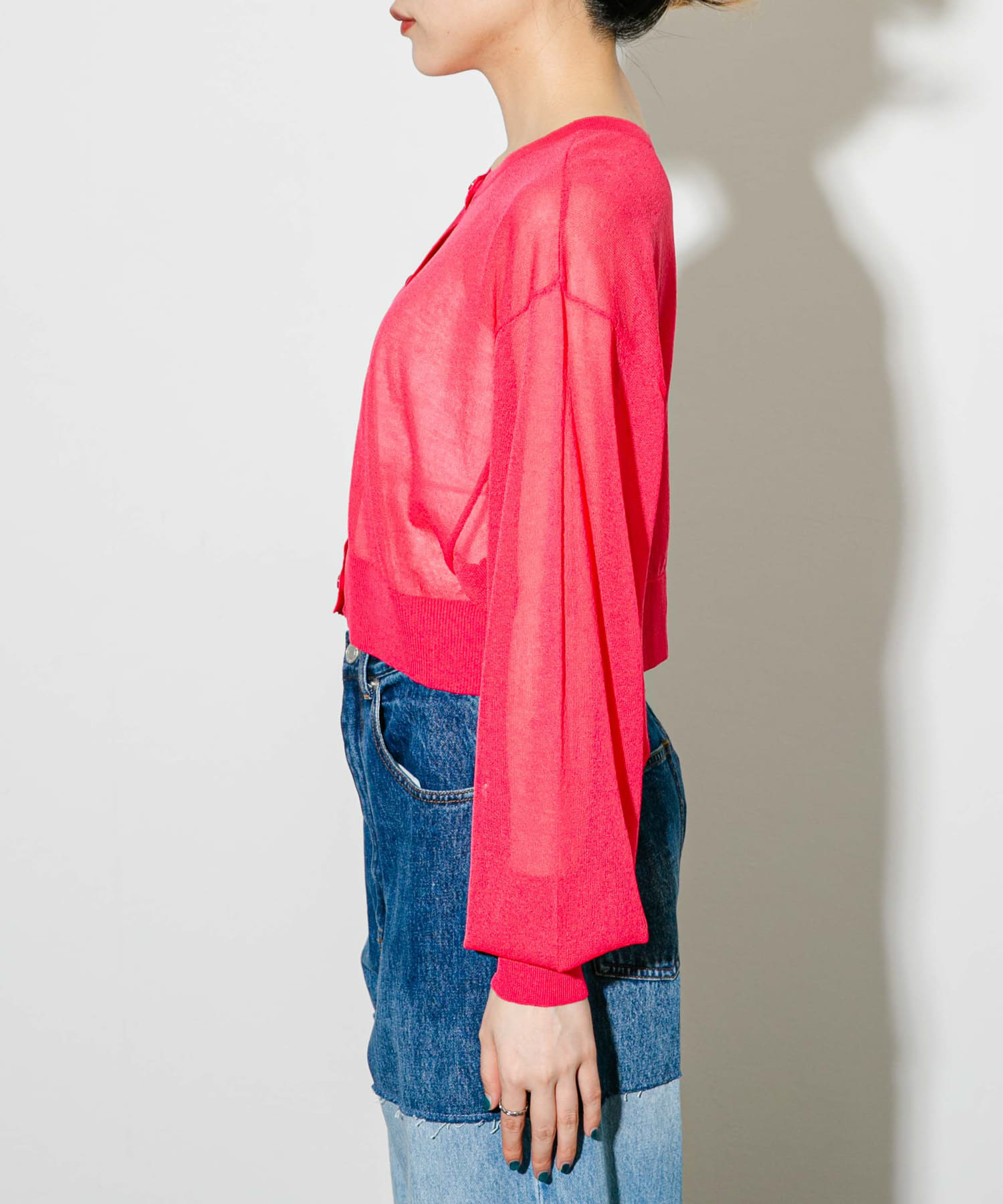 身長：160cm サイズ：one