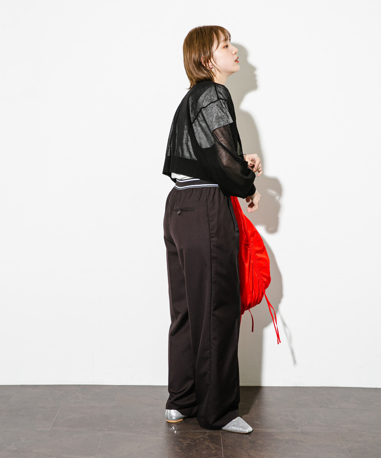身長：160cm サイズ：one