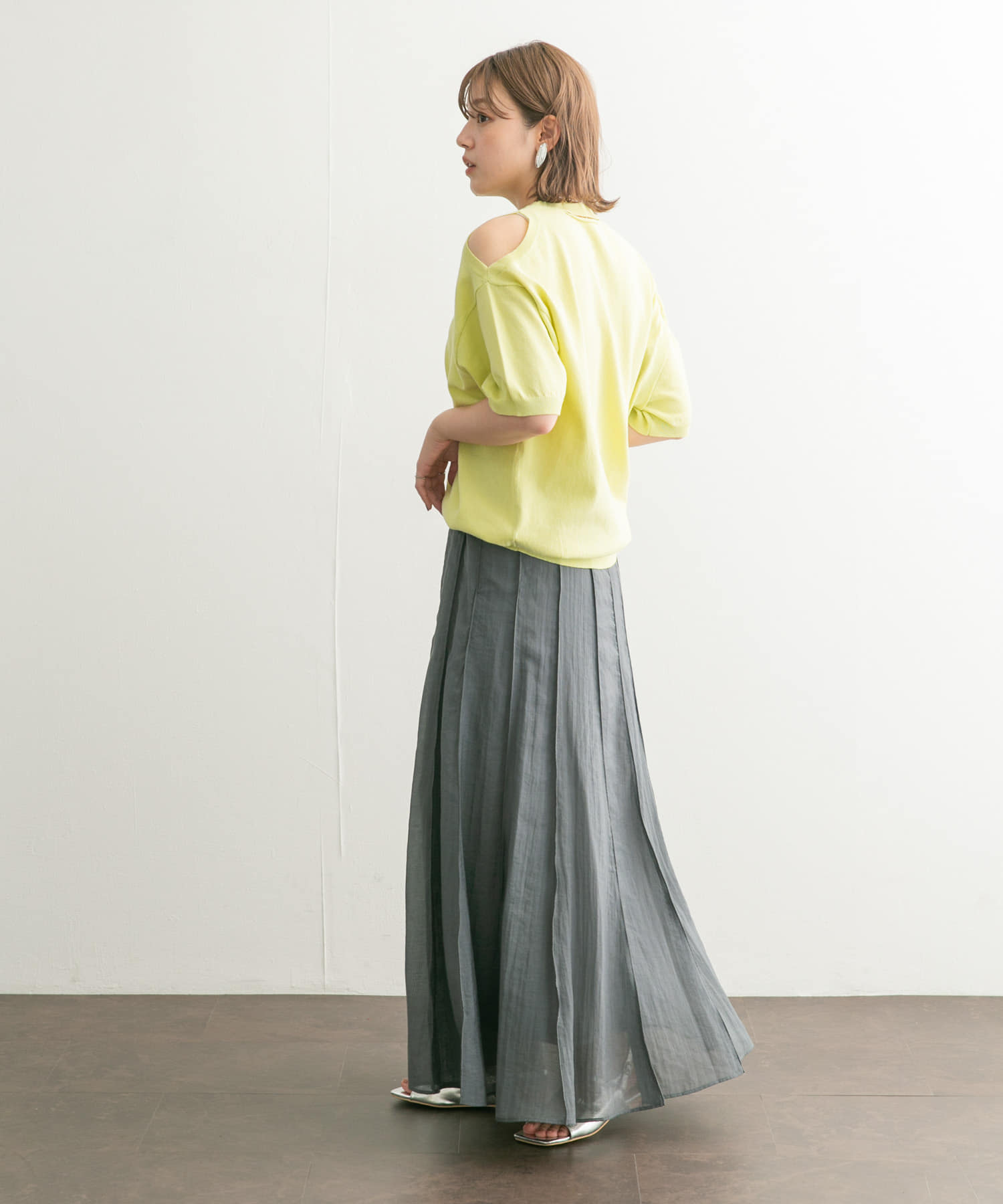 身長：160cm サイズ：one