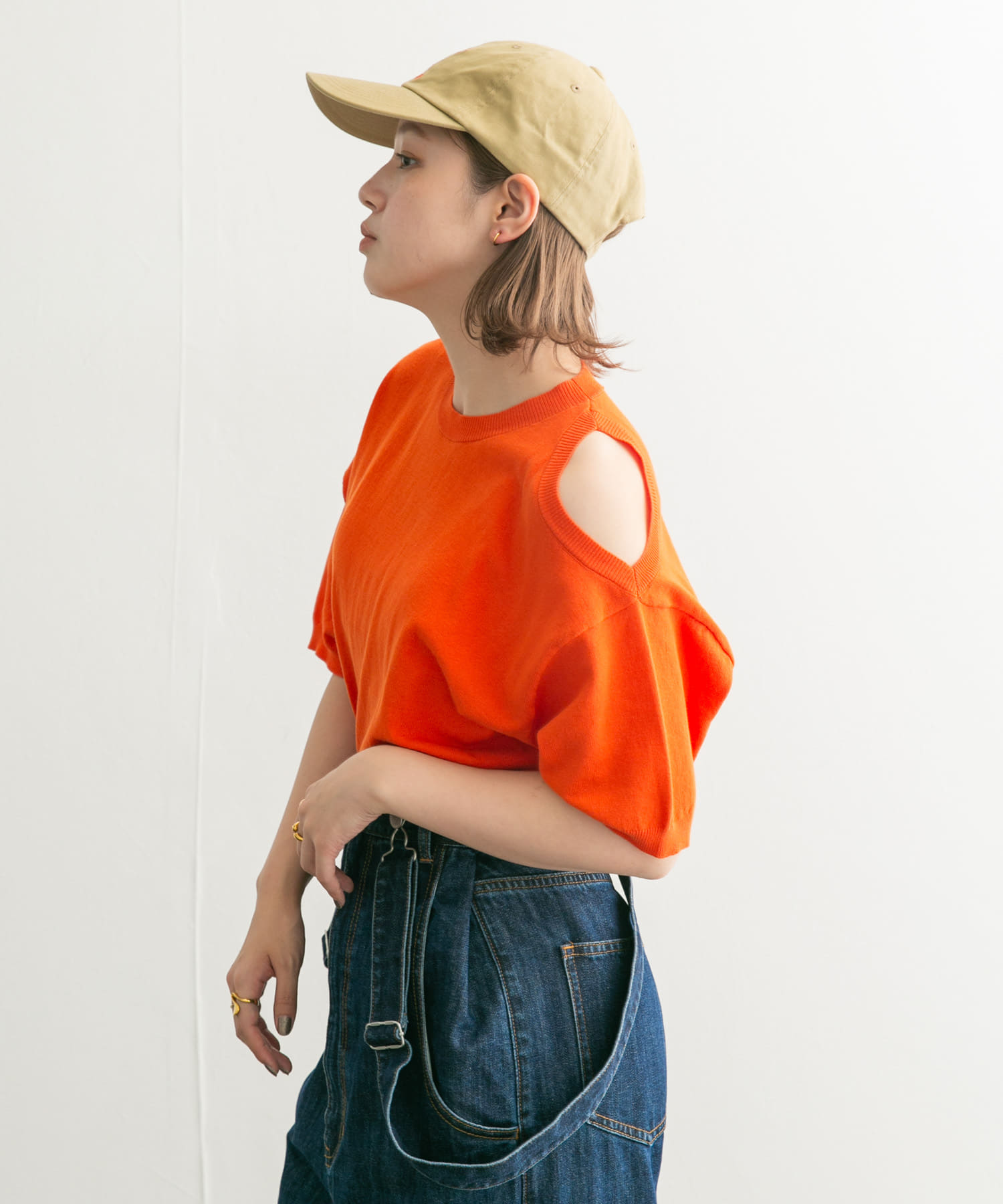 身長：160cm サイズ：one