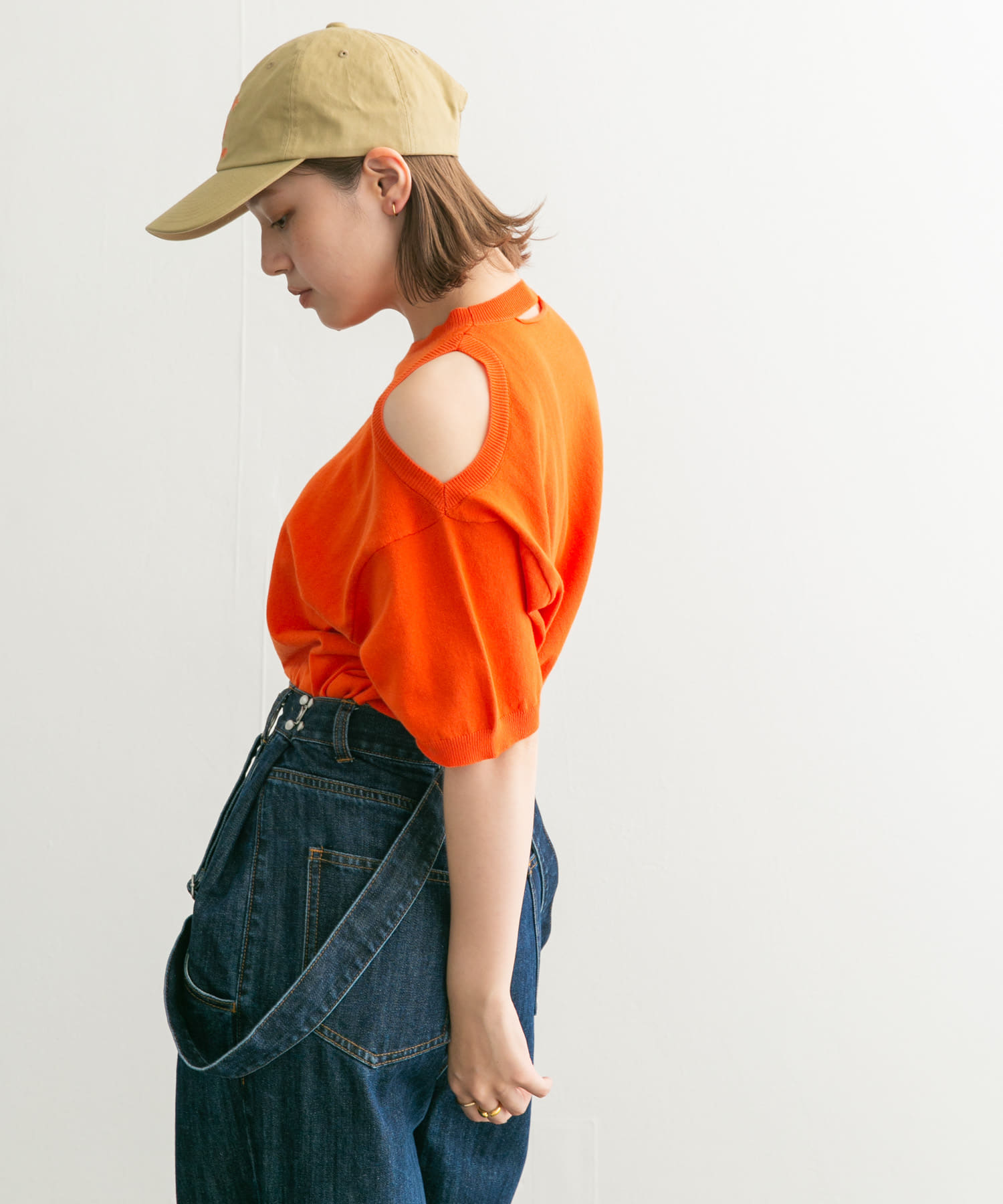 身長：160cm サイズ：one