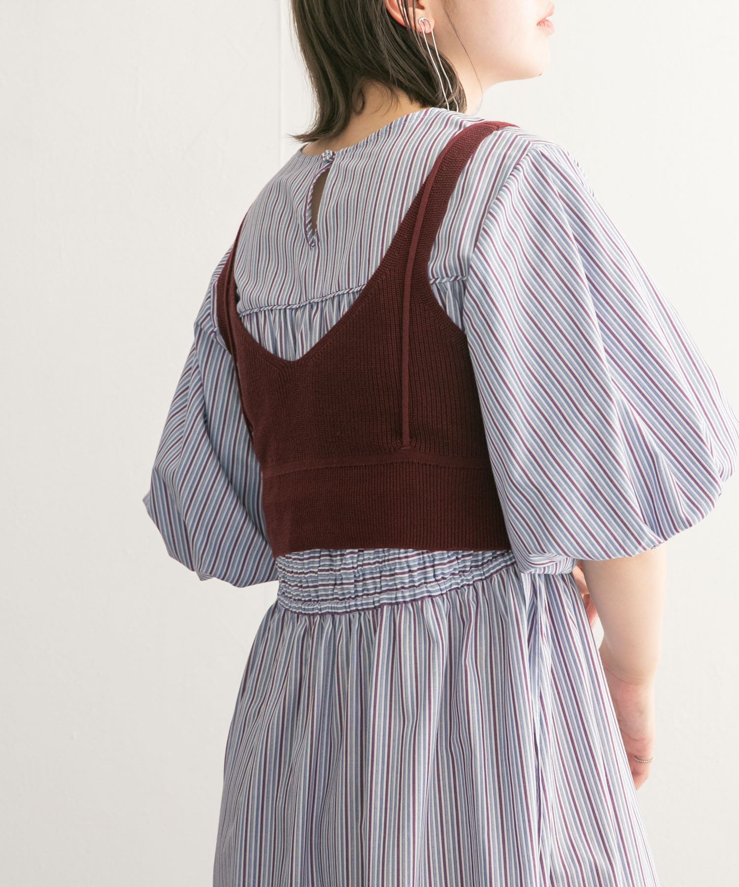 身長：160cm サイズ：one