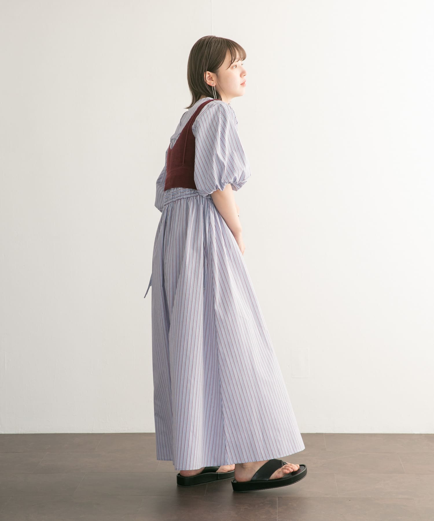 身長：160cm サイズ：one
