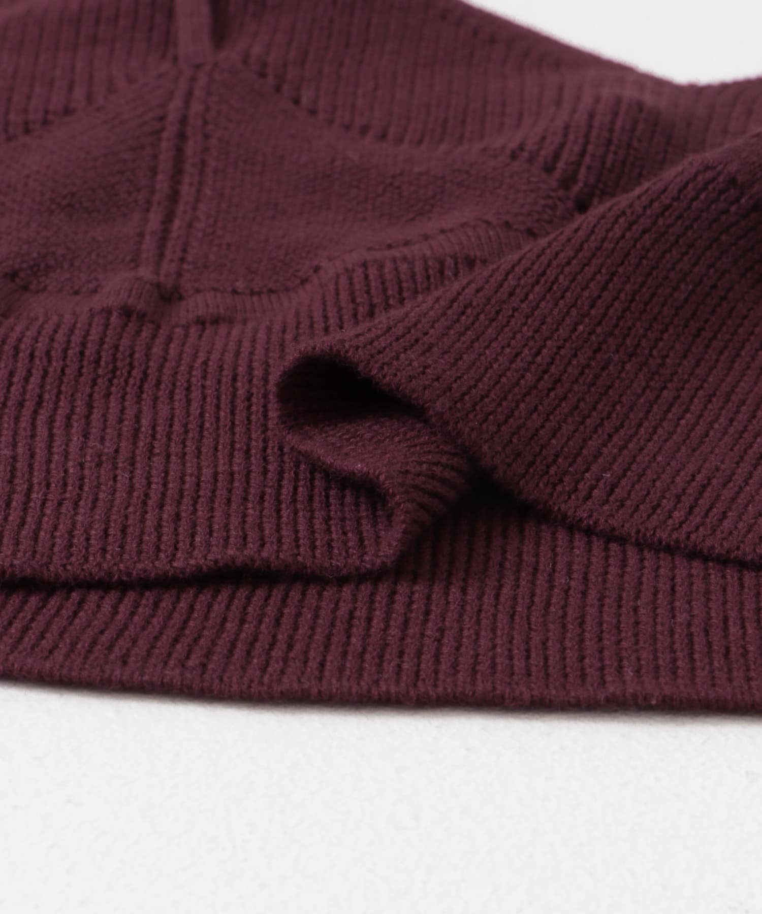 レイヤードライクニットビスチェ BORDEAUX one