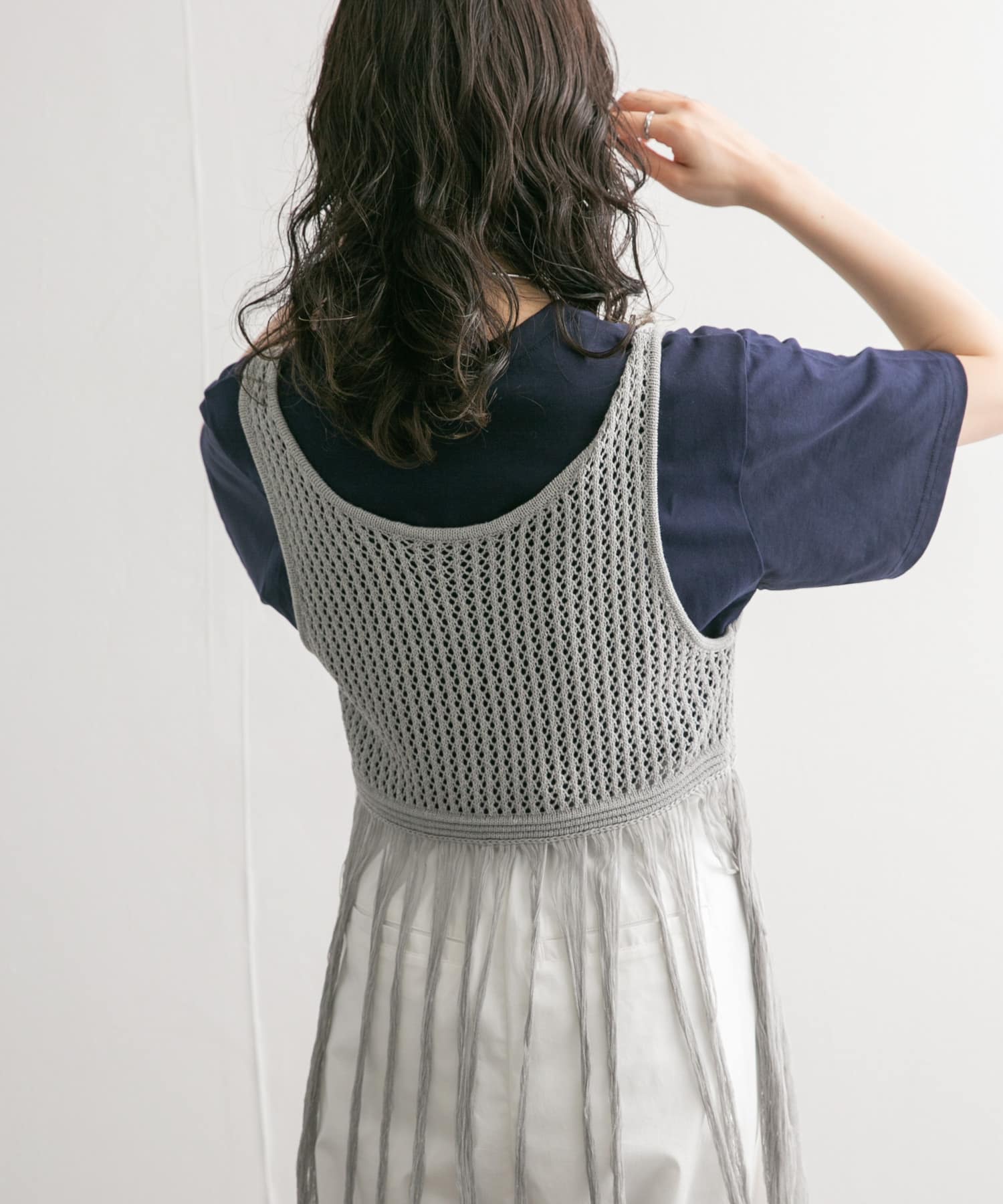 身長：160cm サイズ：one