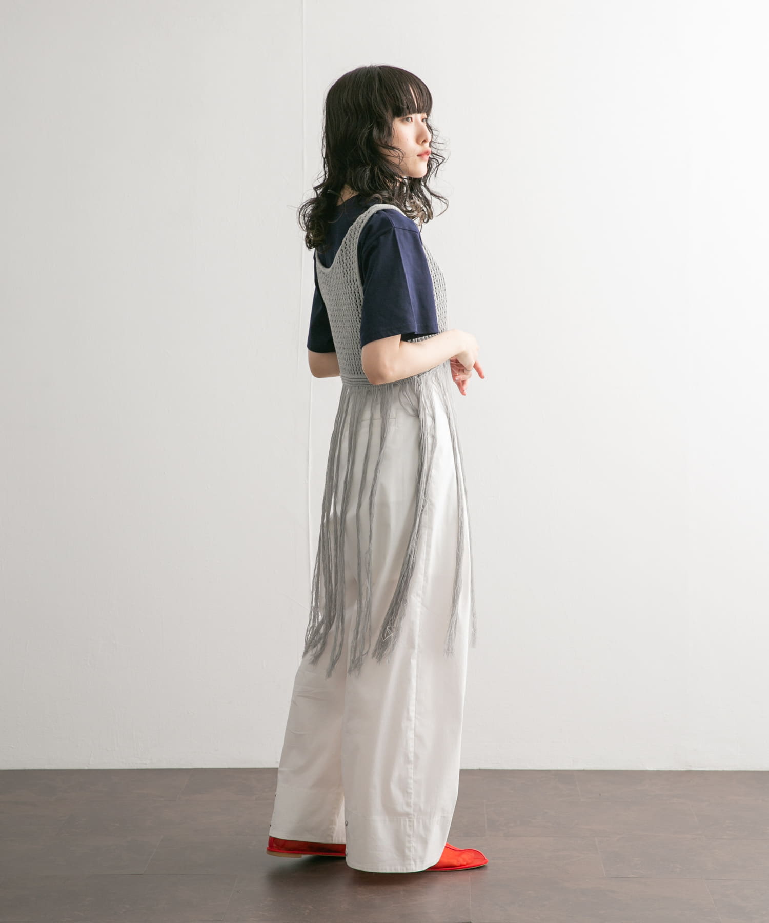 身長：160cm サイズ：one