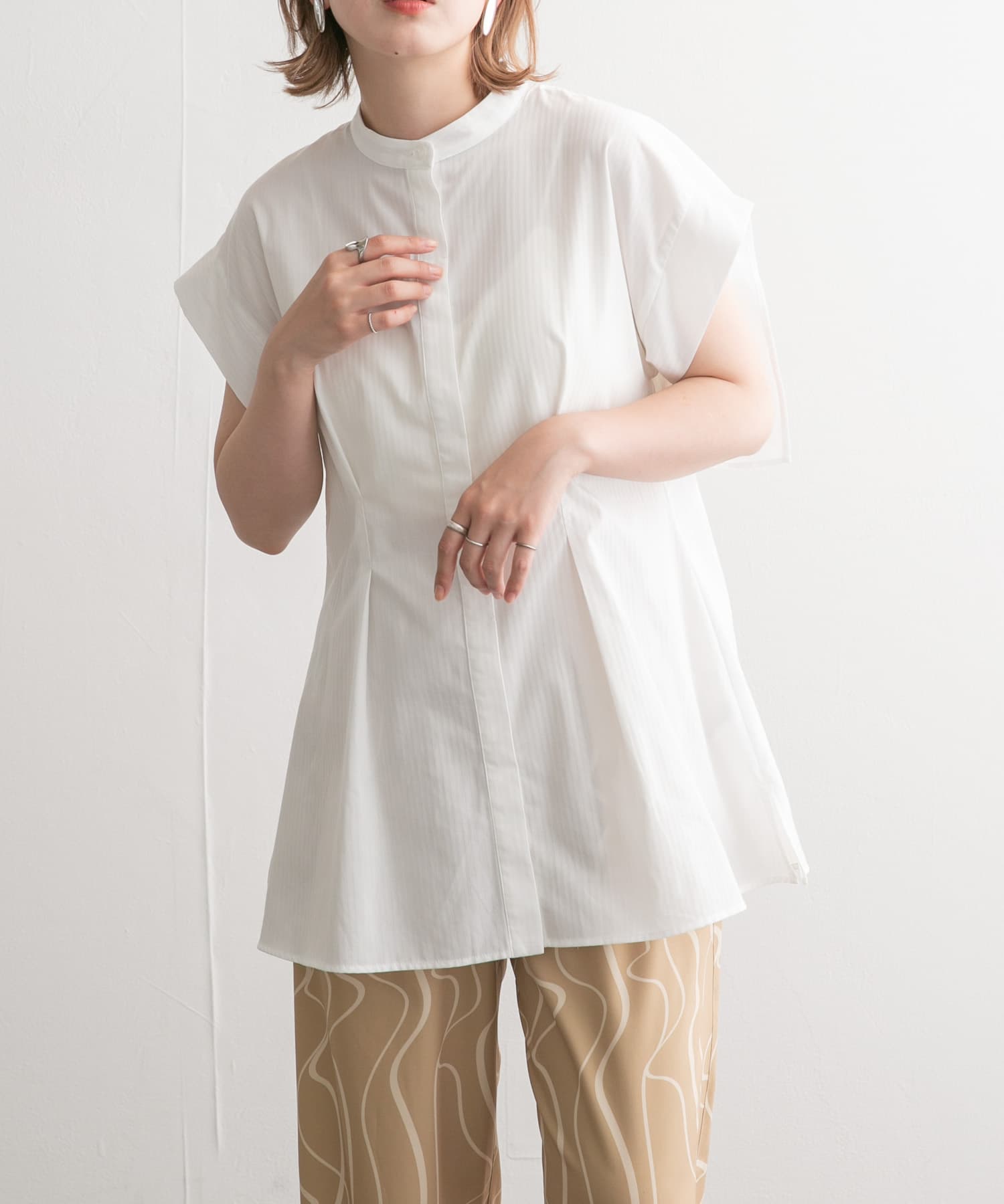 身長：160cm サイズ：one