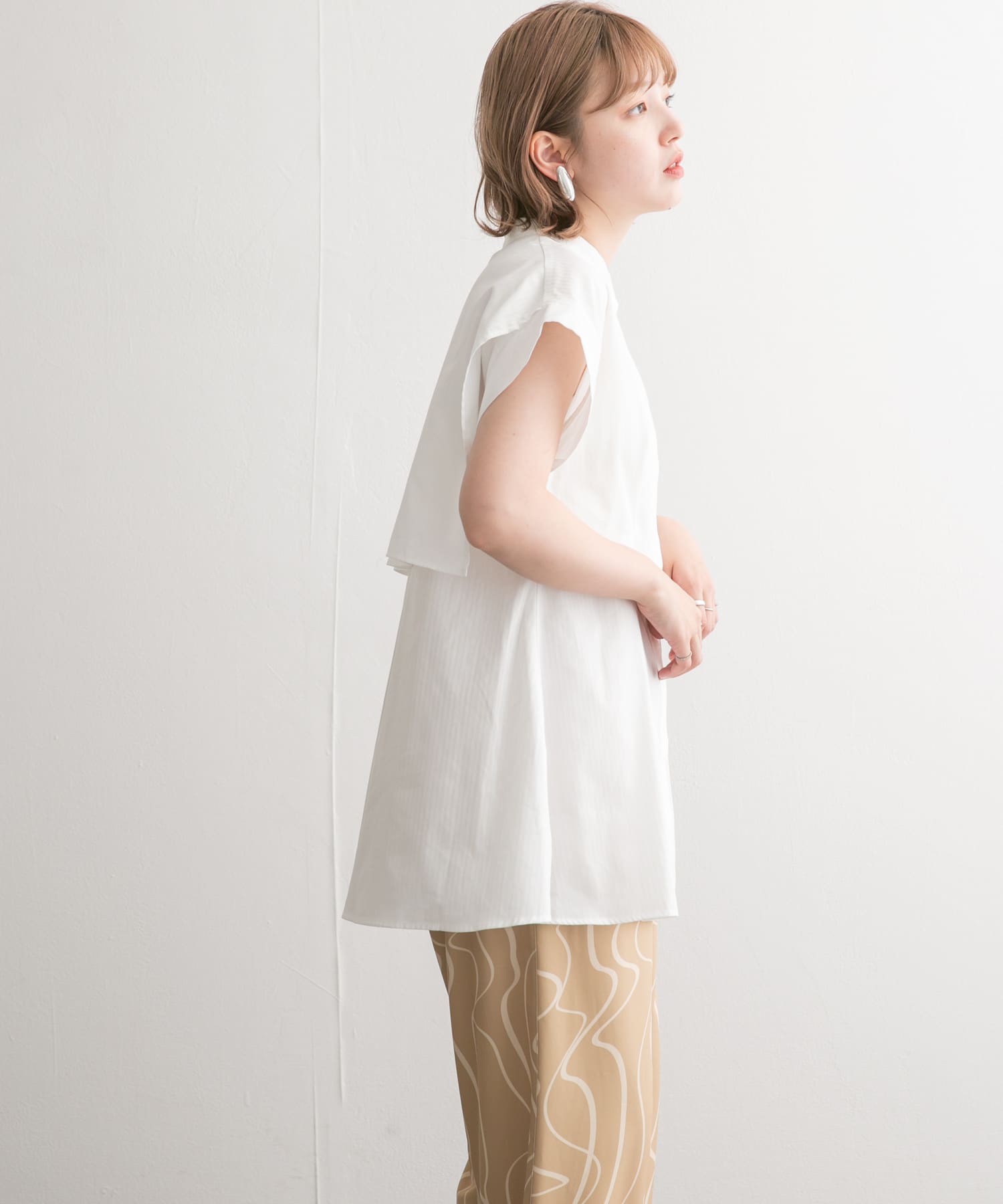 身長：160cm サイズ：one