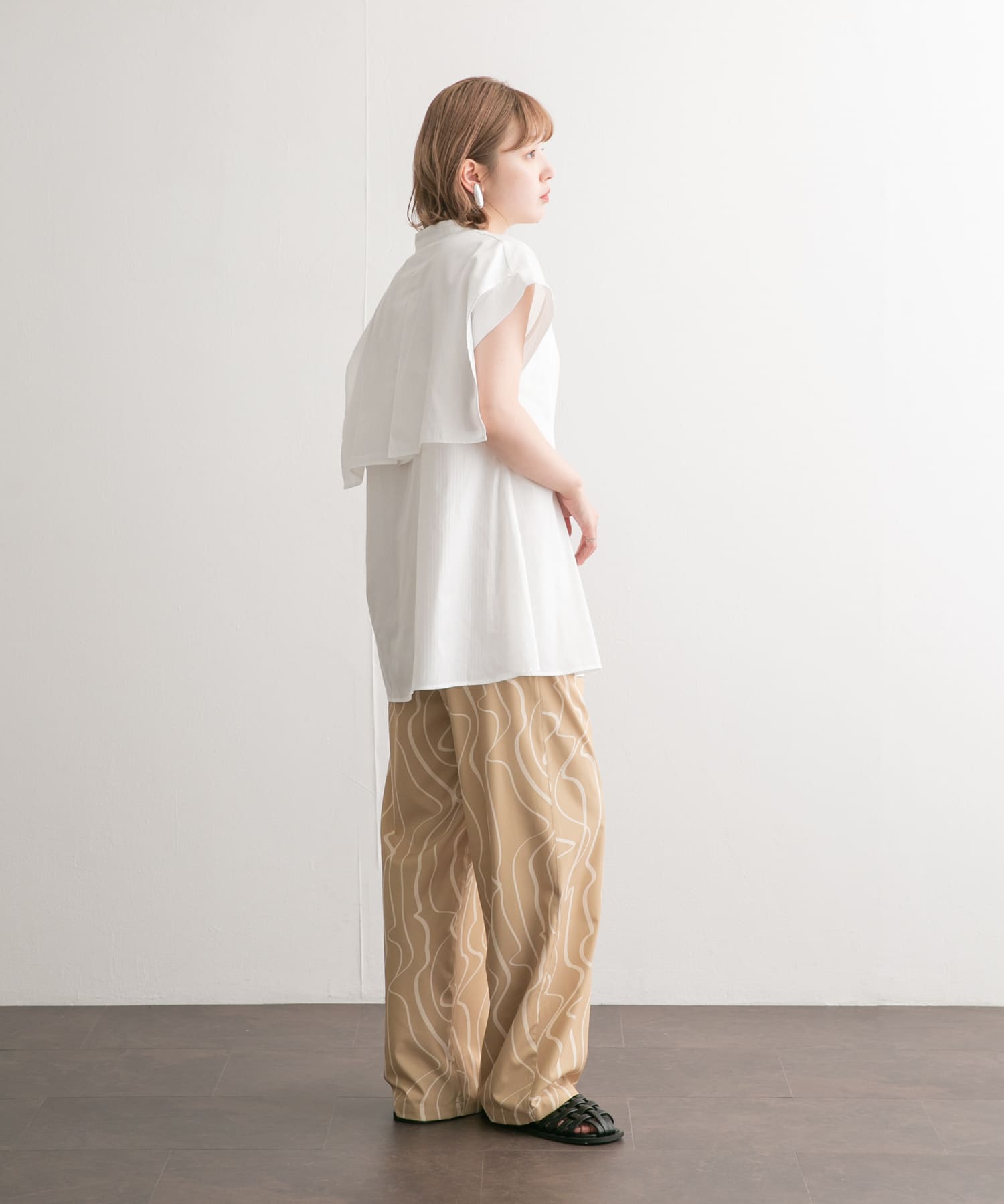身長：160cm サイズ：one