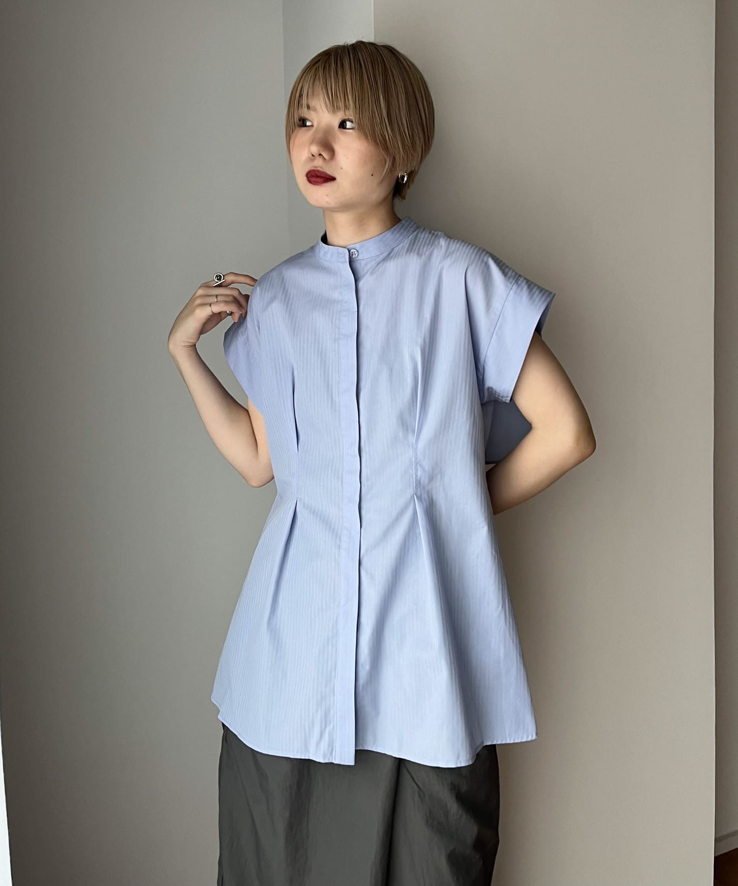身長：168cm サイズ：one