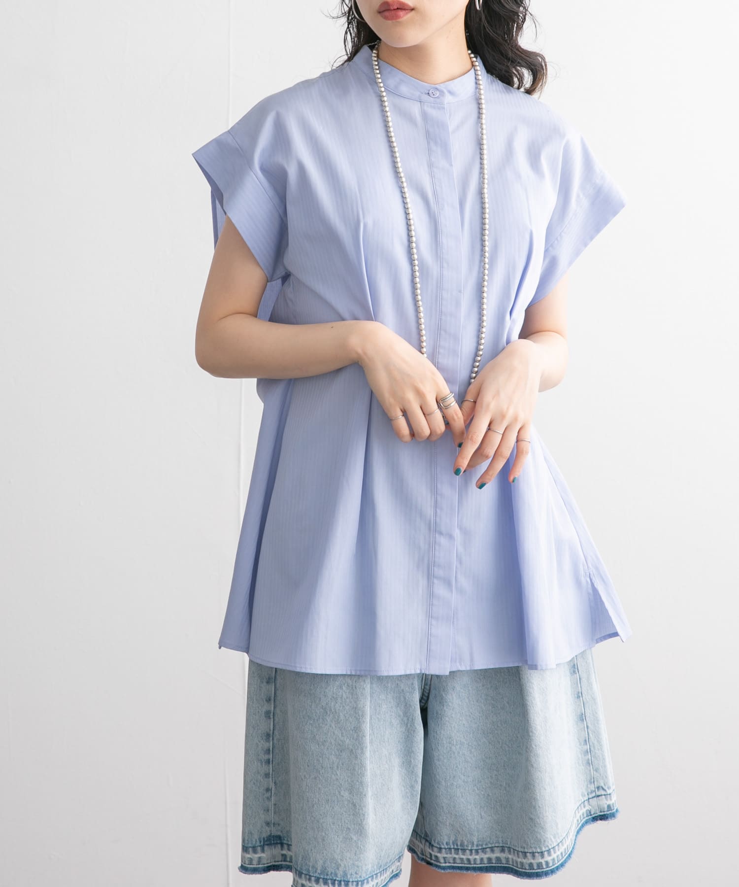 身長：160cm サイズ：one