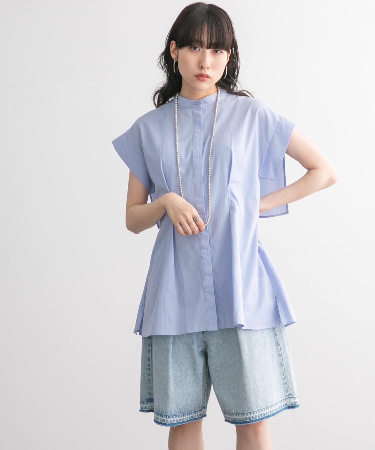 身長：160cm サイズ：one