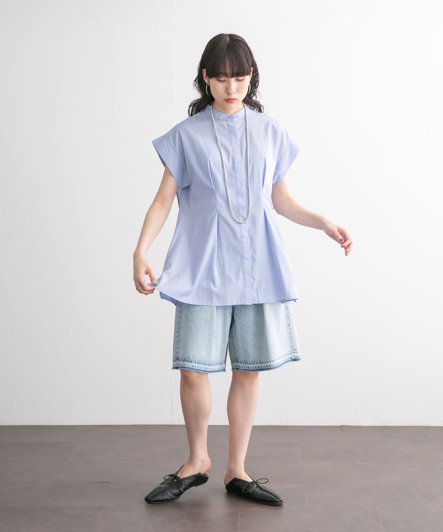 身長：160cm サイズ：one