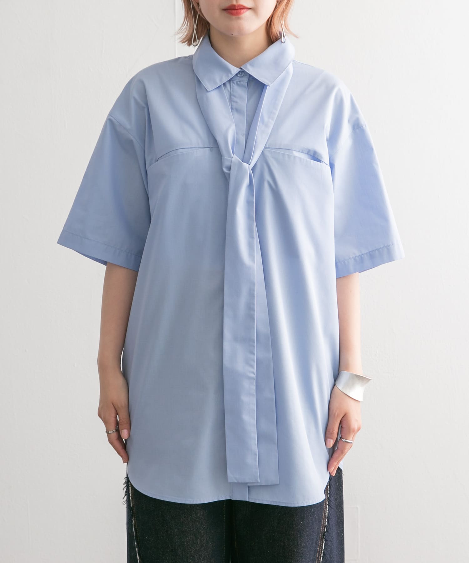 身長：160cm サイズ：one