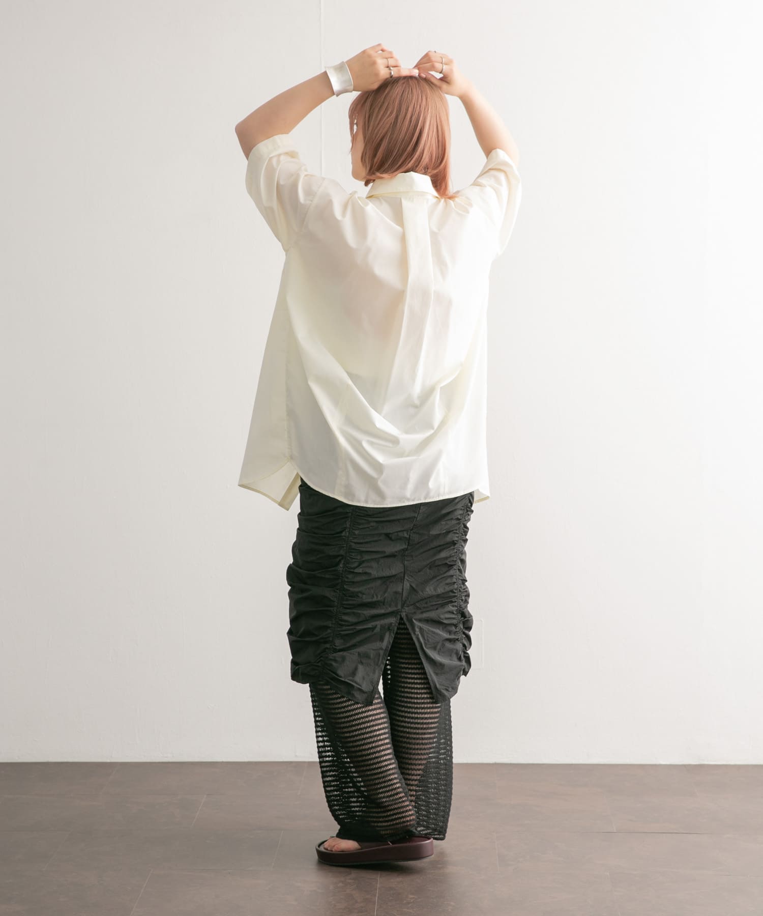 身長：160cm サイズ：one