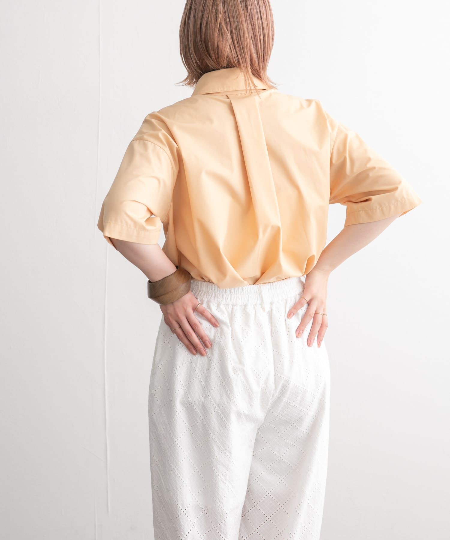 身長：160cm サイズ：one