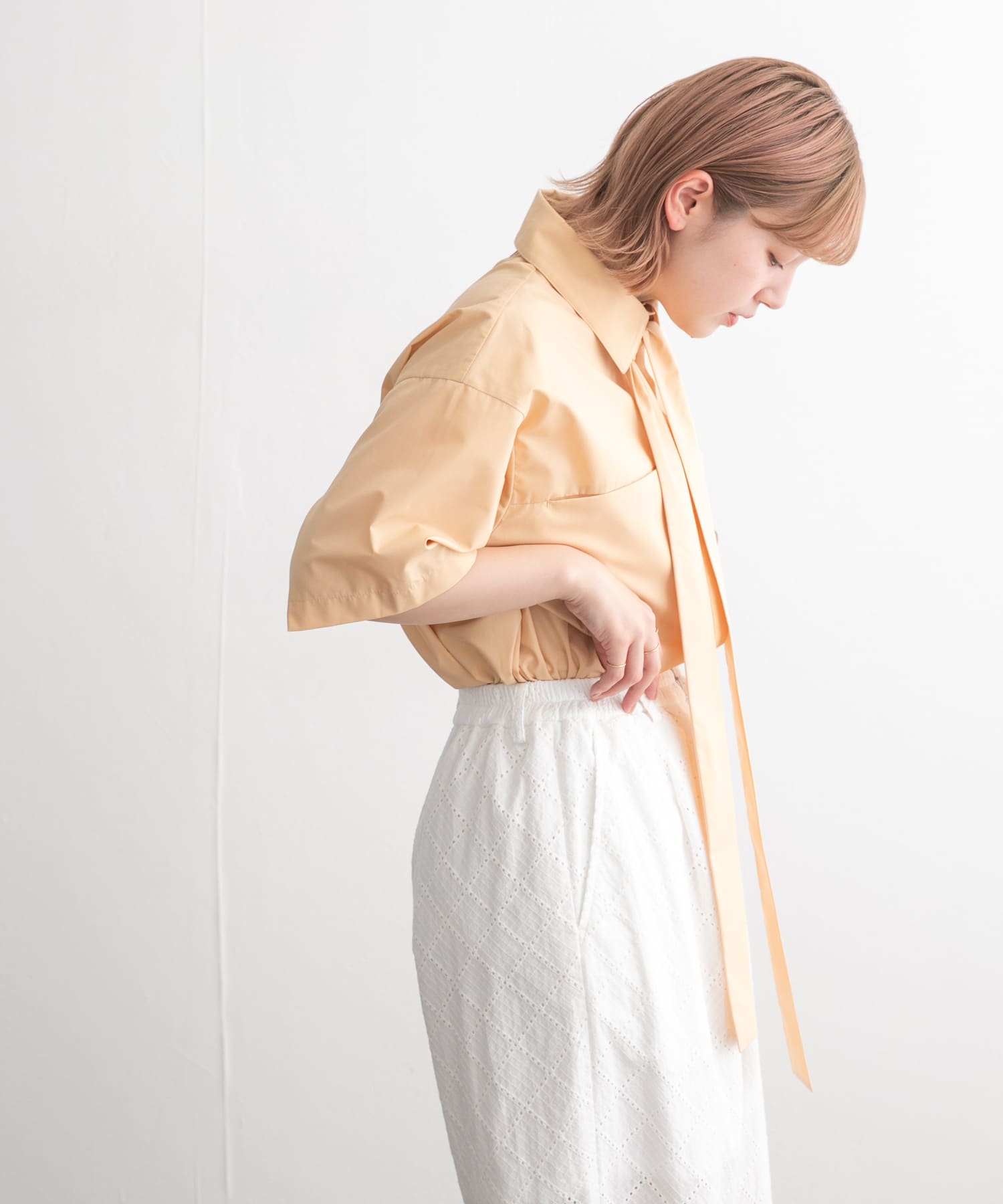身長：160cm サイズ：one