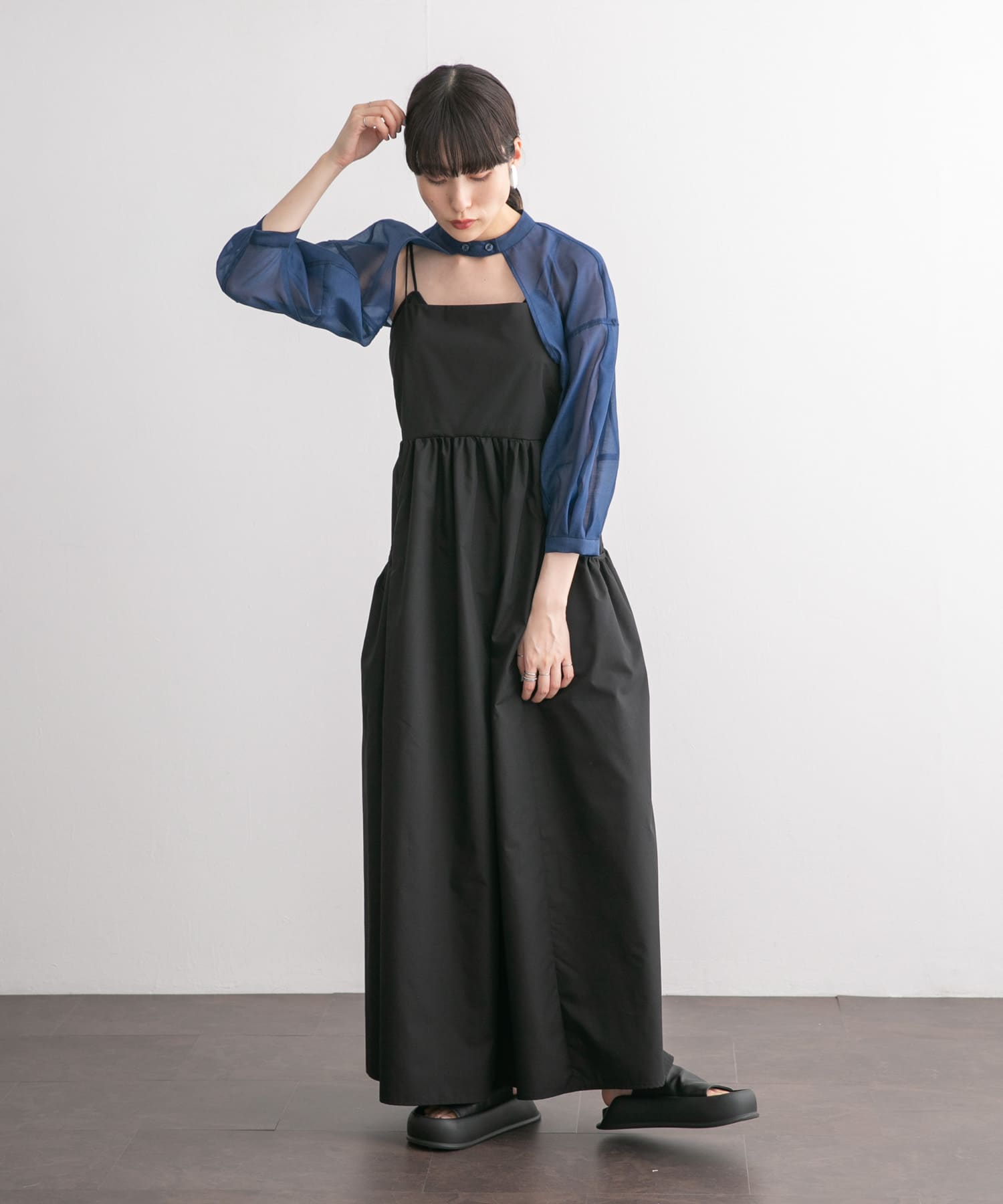 身長：160cm サイズ：one