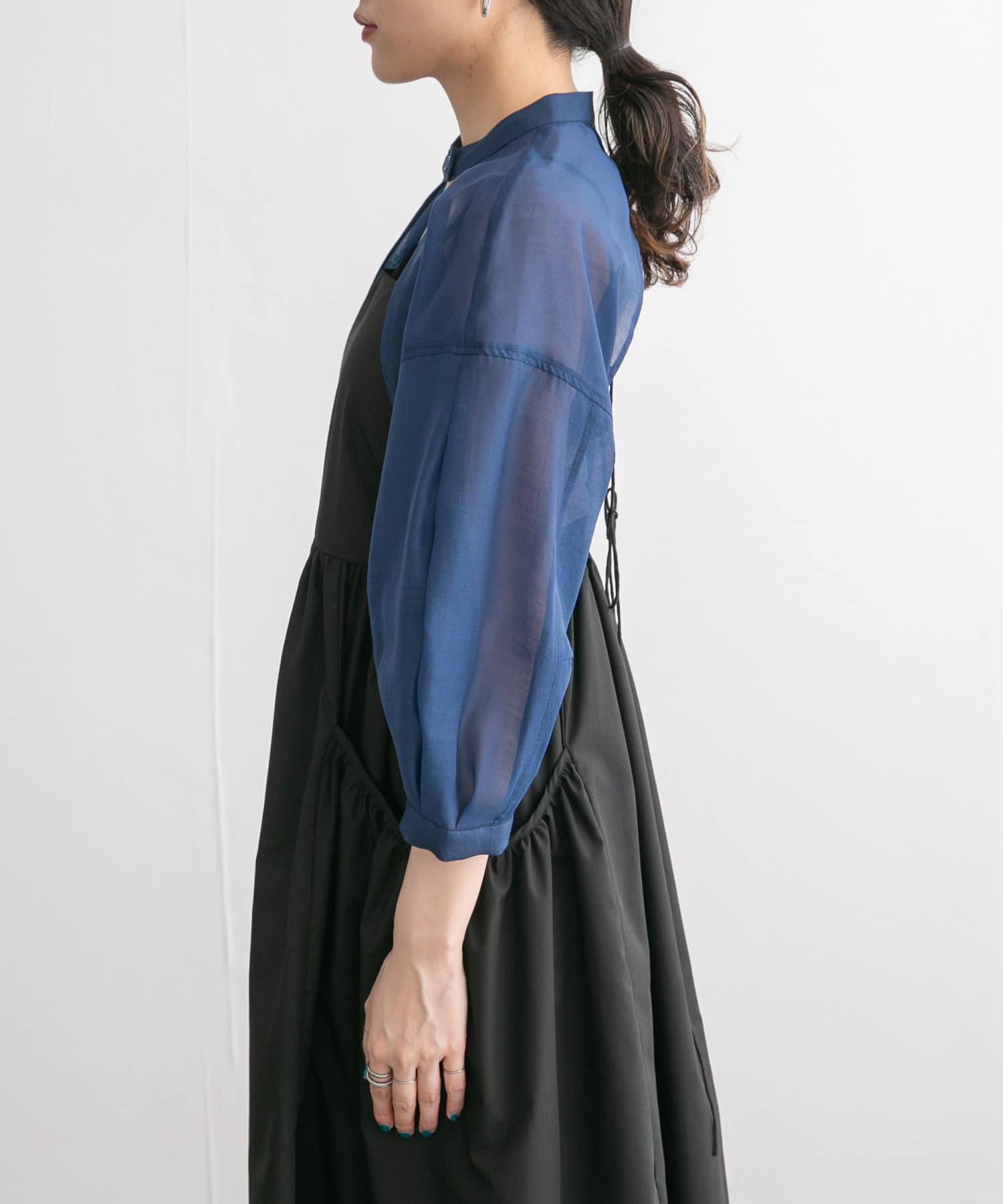 身長：160cm サイズ：one