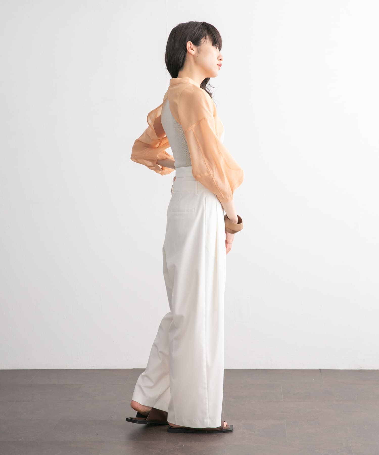 身長：160cm サイズ：one