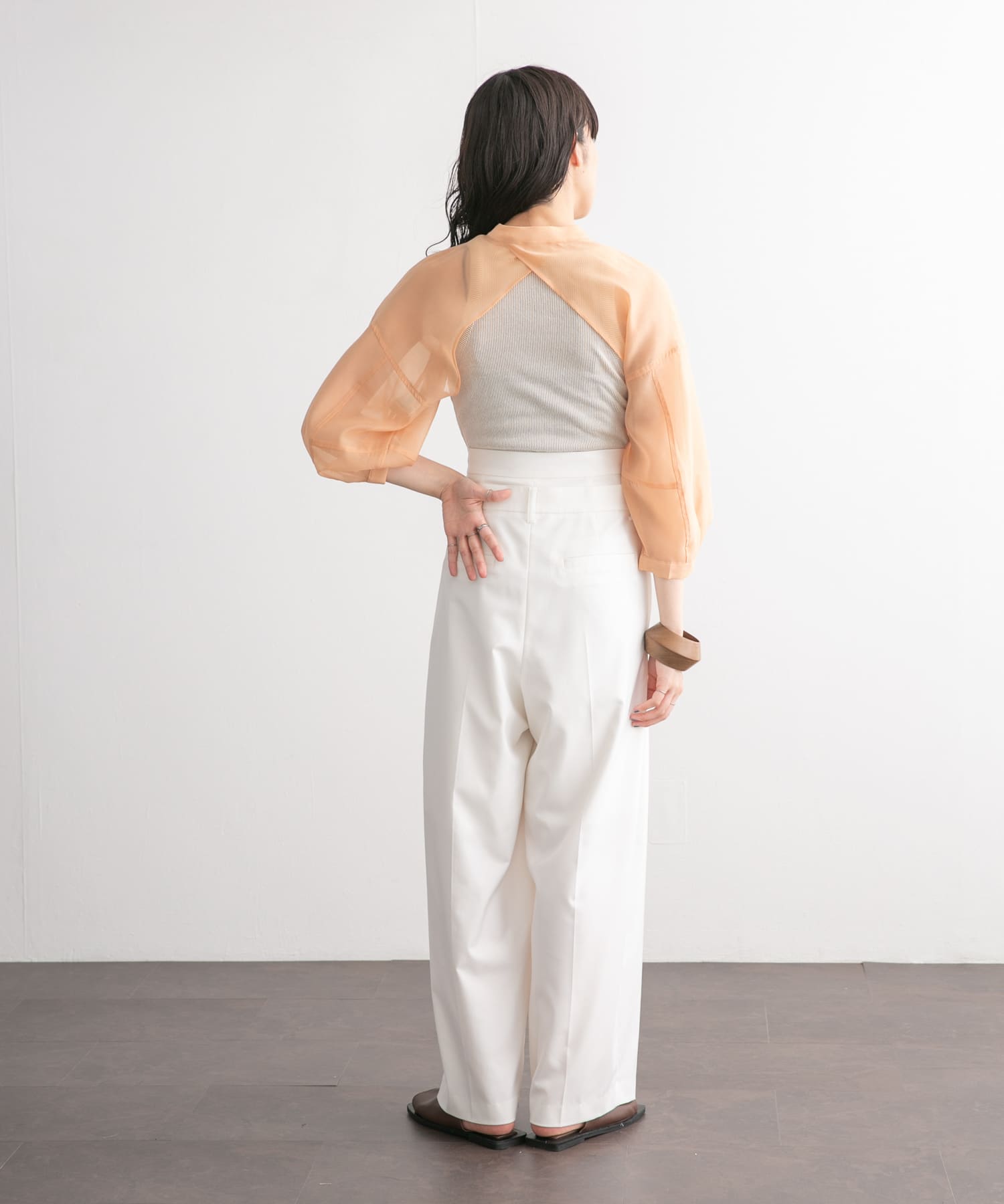 身長：160cm サイズ：one