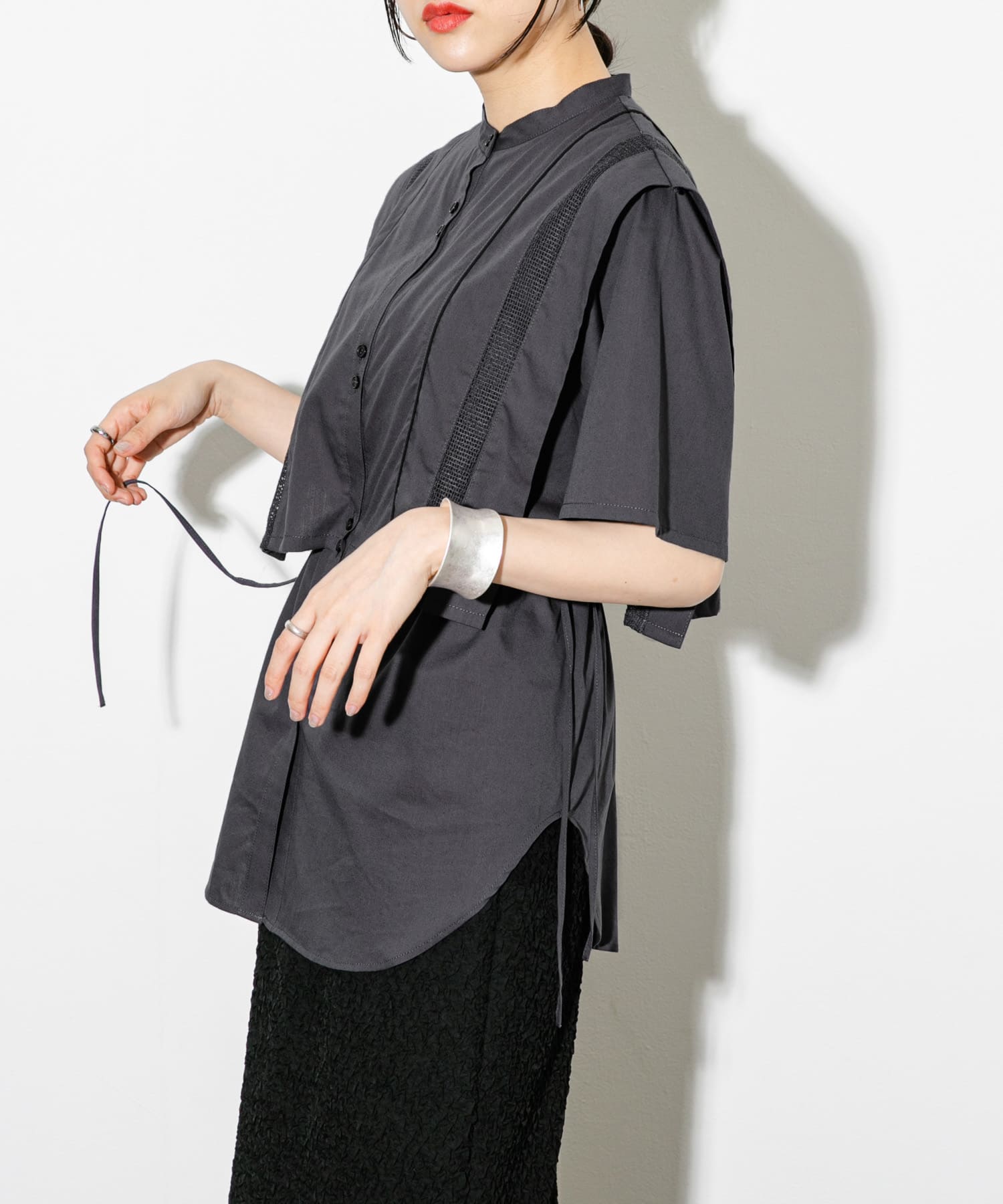 身長：160cm サイズ：one