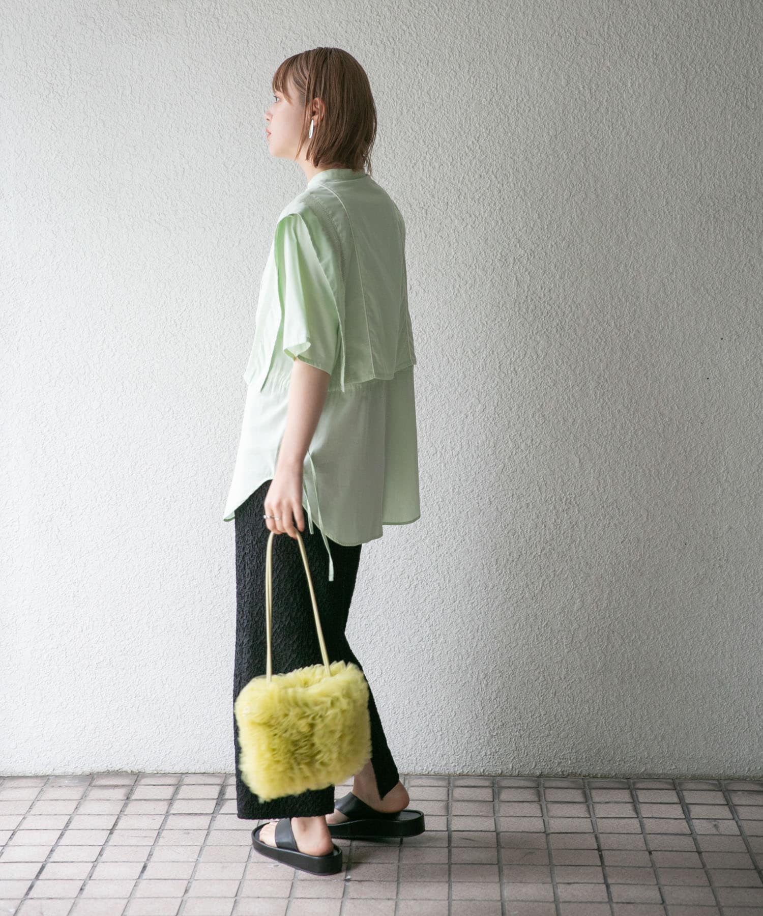 身長：160cm サイズ：one