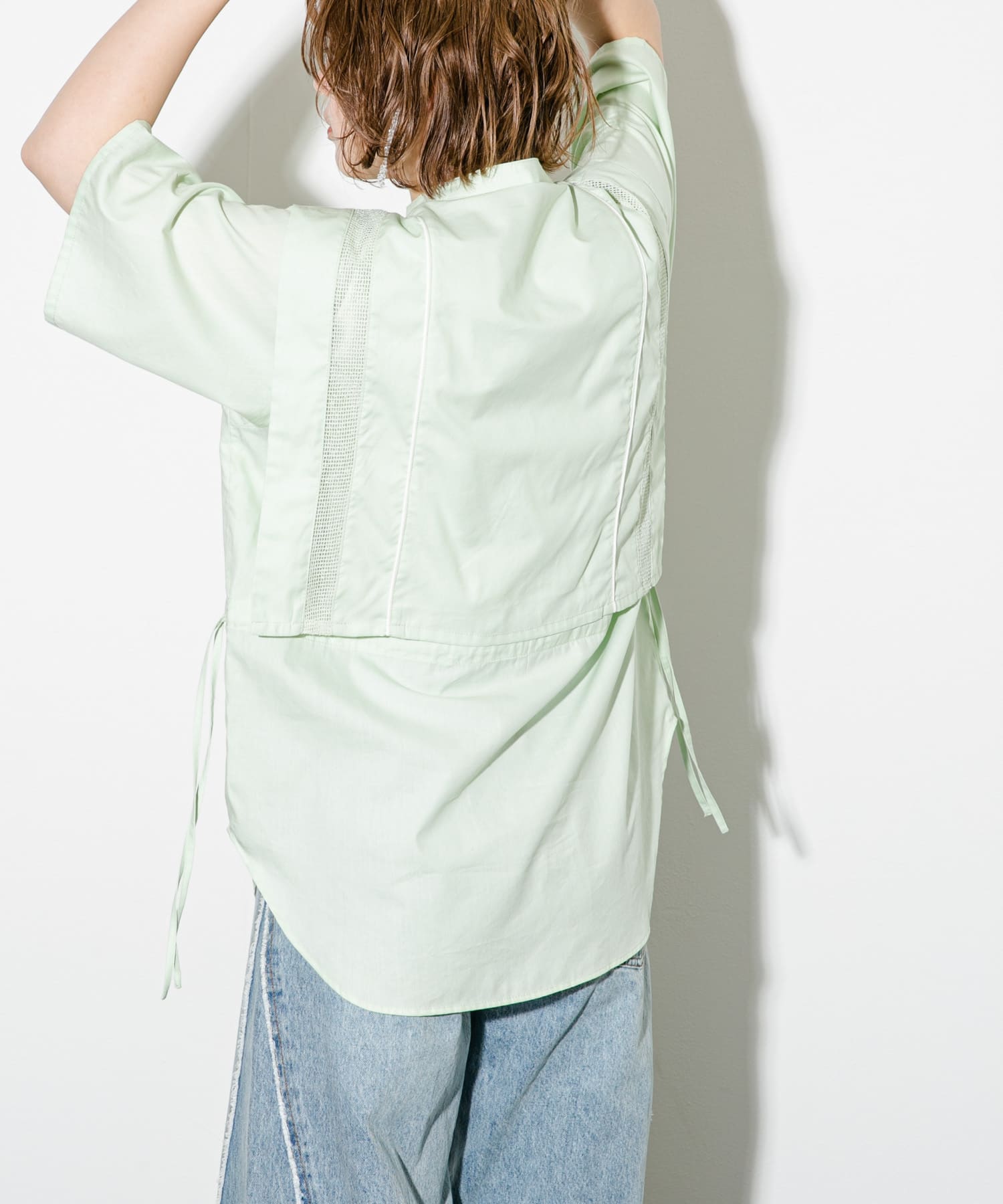 身長：160cm サイズ：one