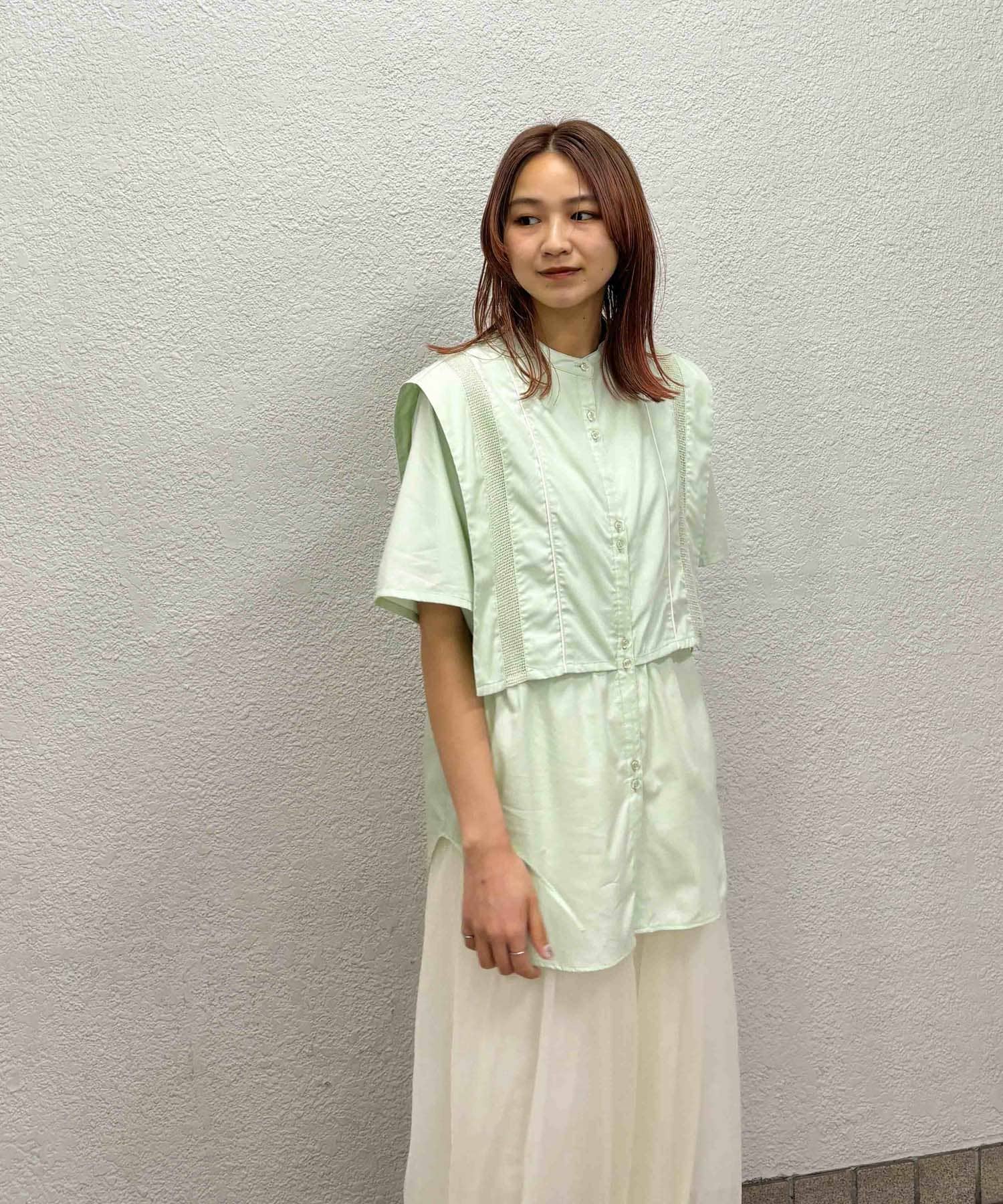 身長：166cm サイズ：one